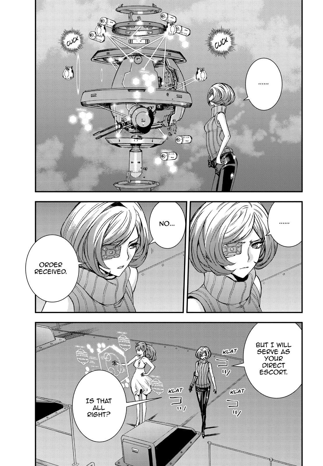 Aoki Hagane no Arpeggio Chap 144 - Next Chap 145