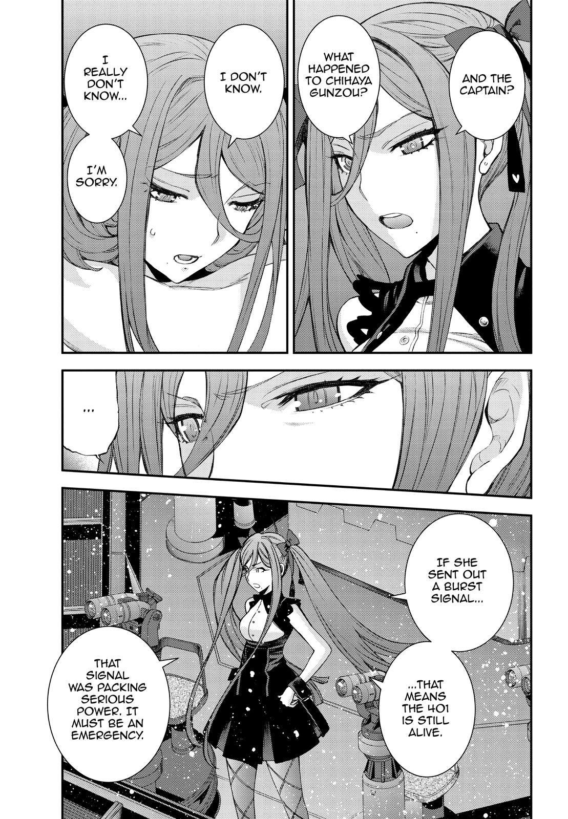 Aoki Hagane no Arpeggio Chap 144 - Next Chap 145