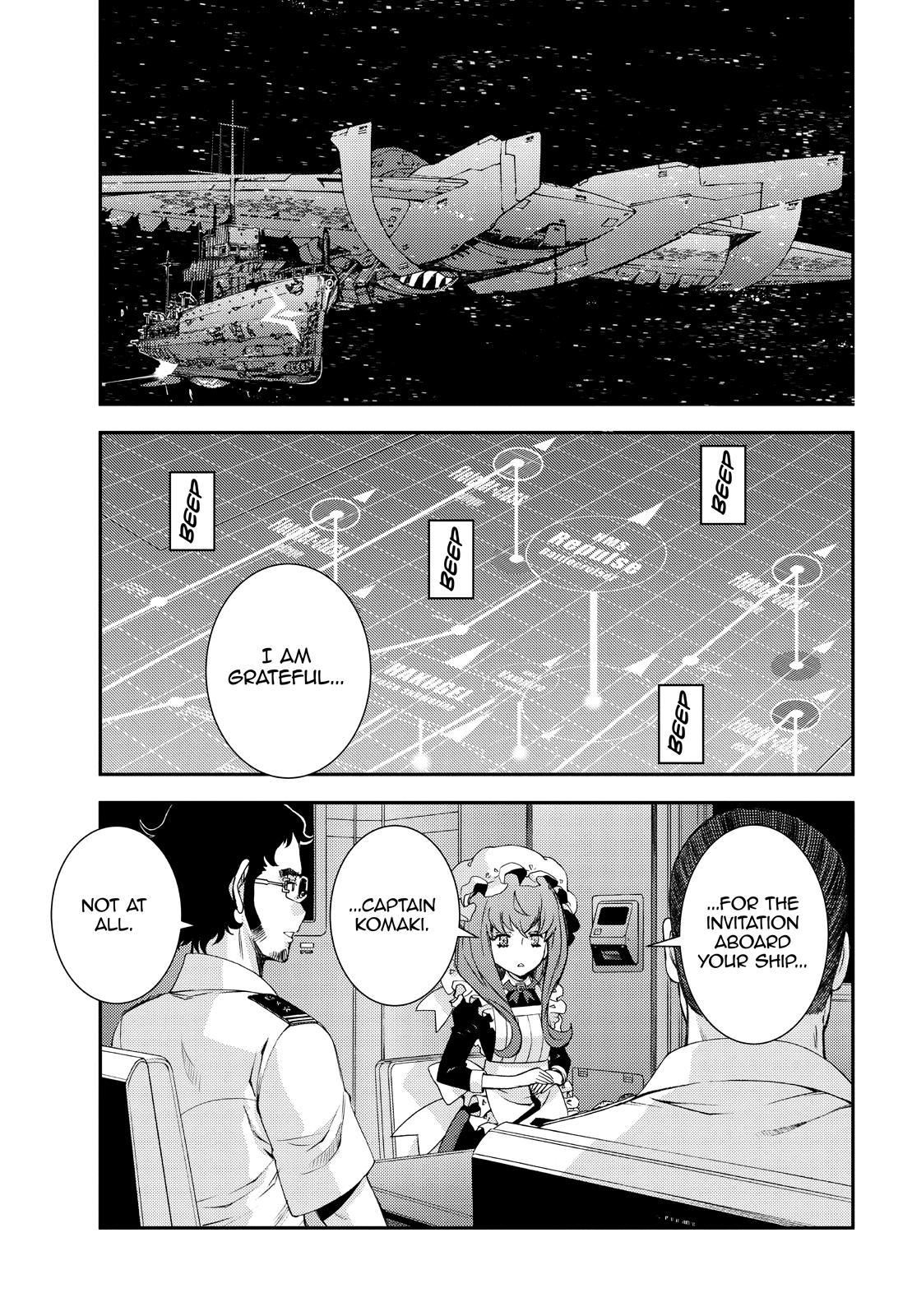 Aoki Hagane no Arpeggio Chap 144 - Next Chap 145