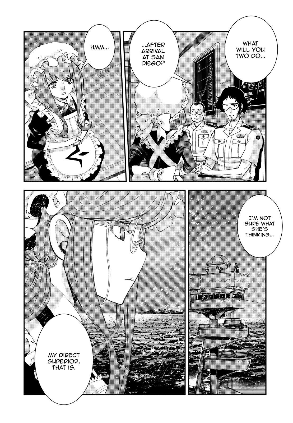 Aoki Hagane no Arpeggio Chap 144 - Next Chap 145