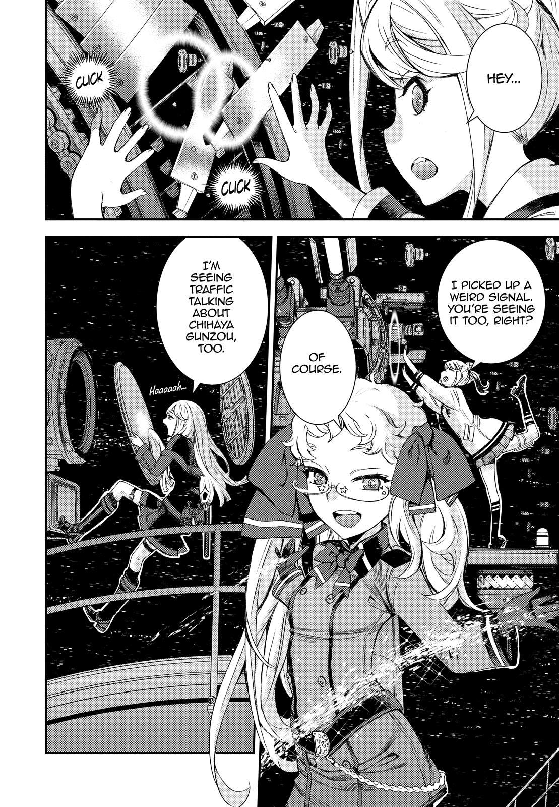 Aoki Hagane no Arpeggio Chap 146 - Next Chap 147