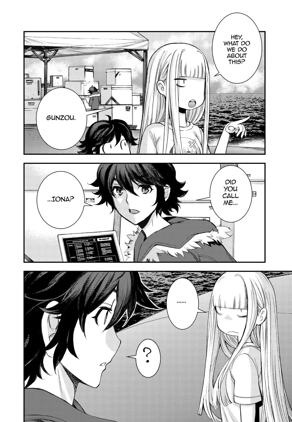 Aoki Hagane no Arpeggio Chap 146 - Next Chap 147