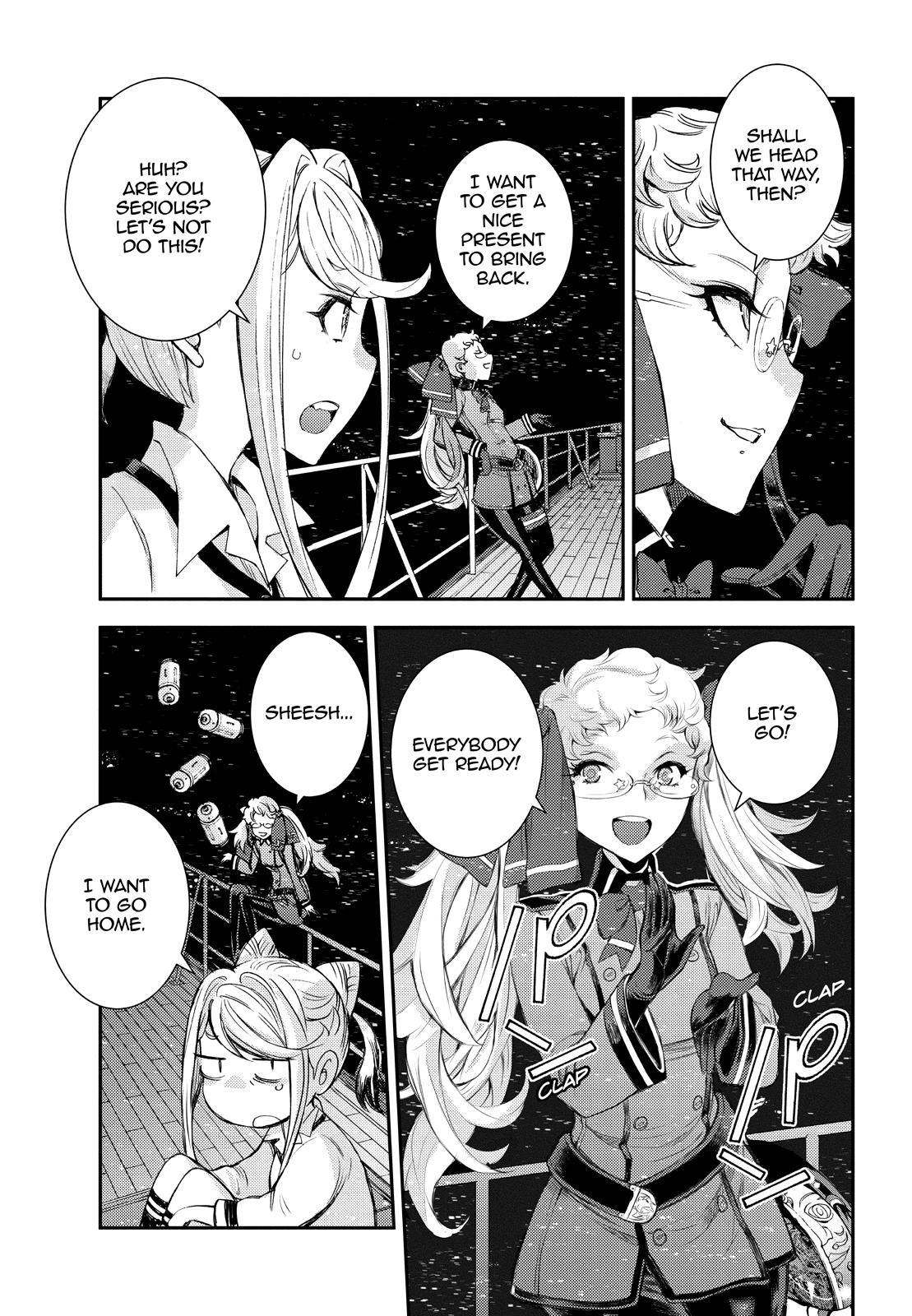 Aoki Hagane no Arpeggio Chap 146 - Next Chap 147