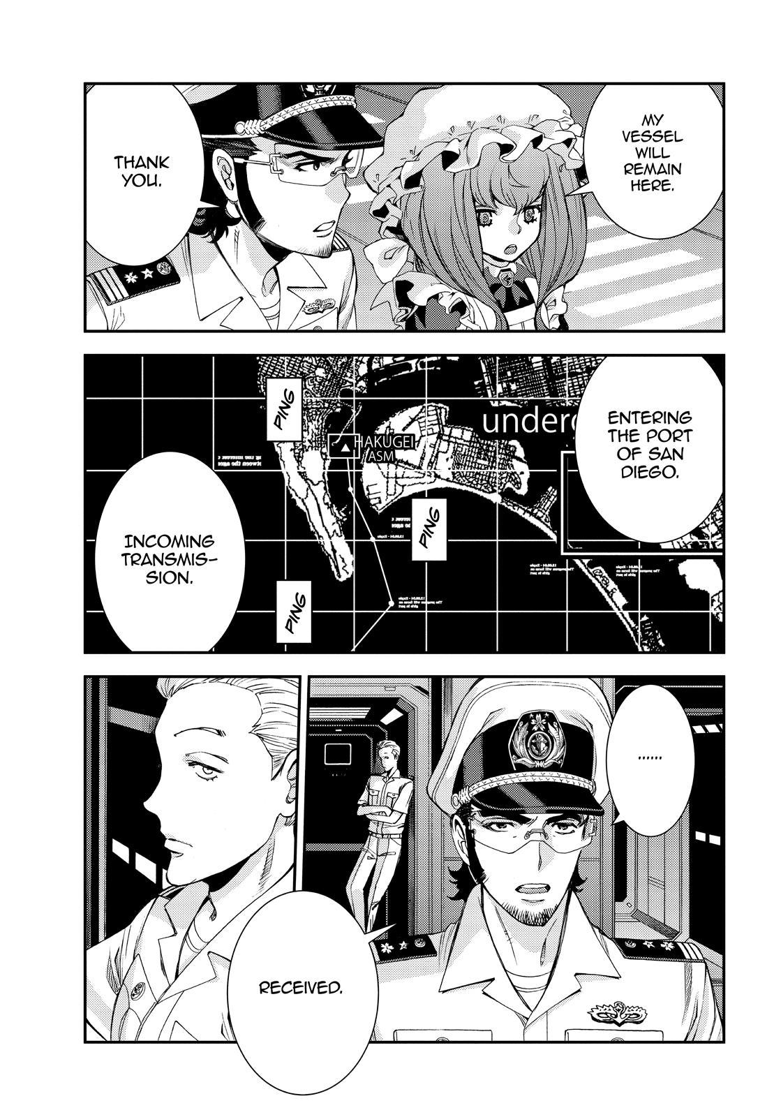 Aoki Hagane no Arpeggio Chap 146 - Next Chap 147