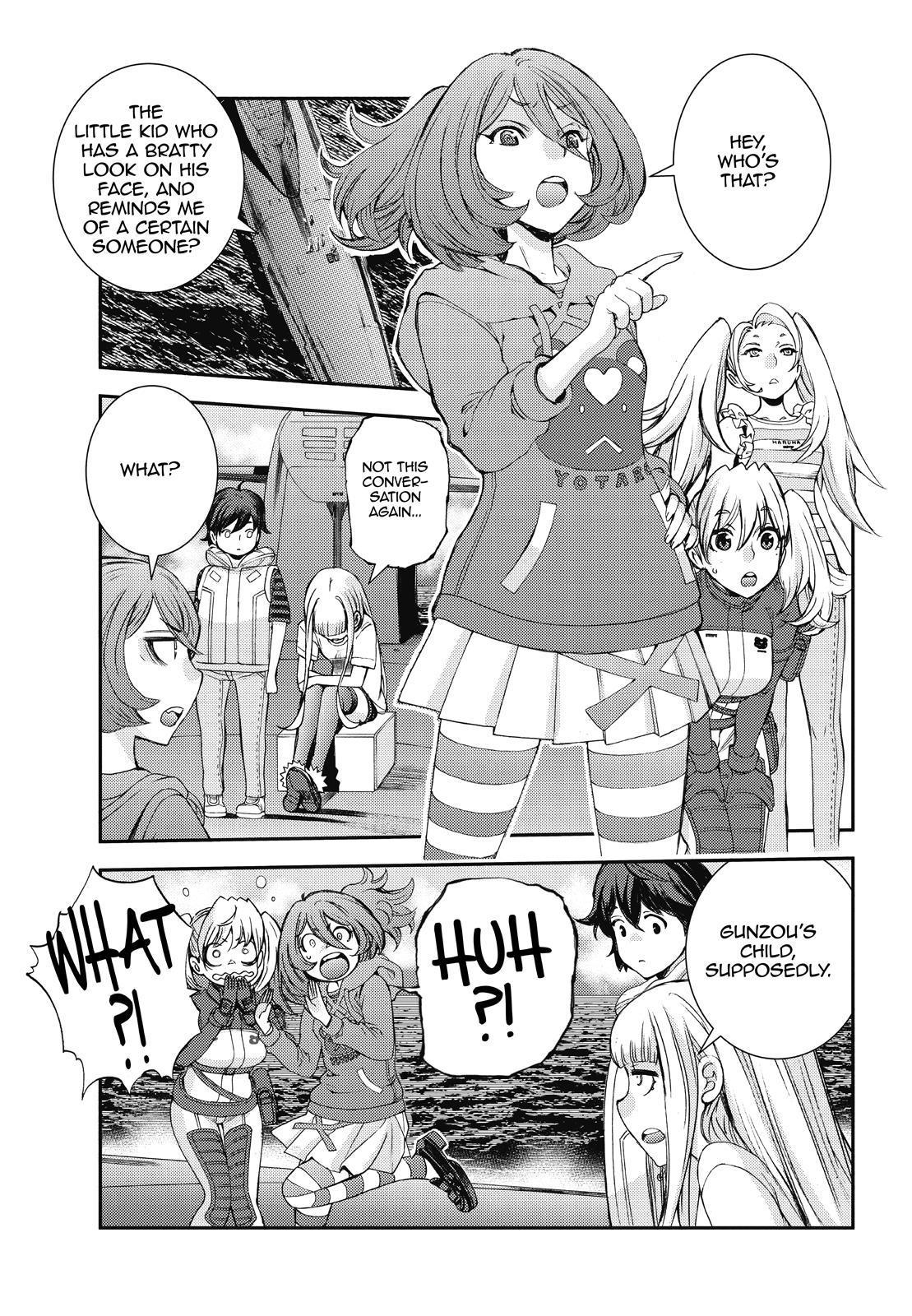 Aoki Hagane no Arpeggio Chap 147 - Next Chap 148