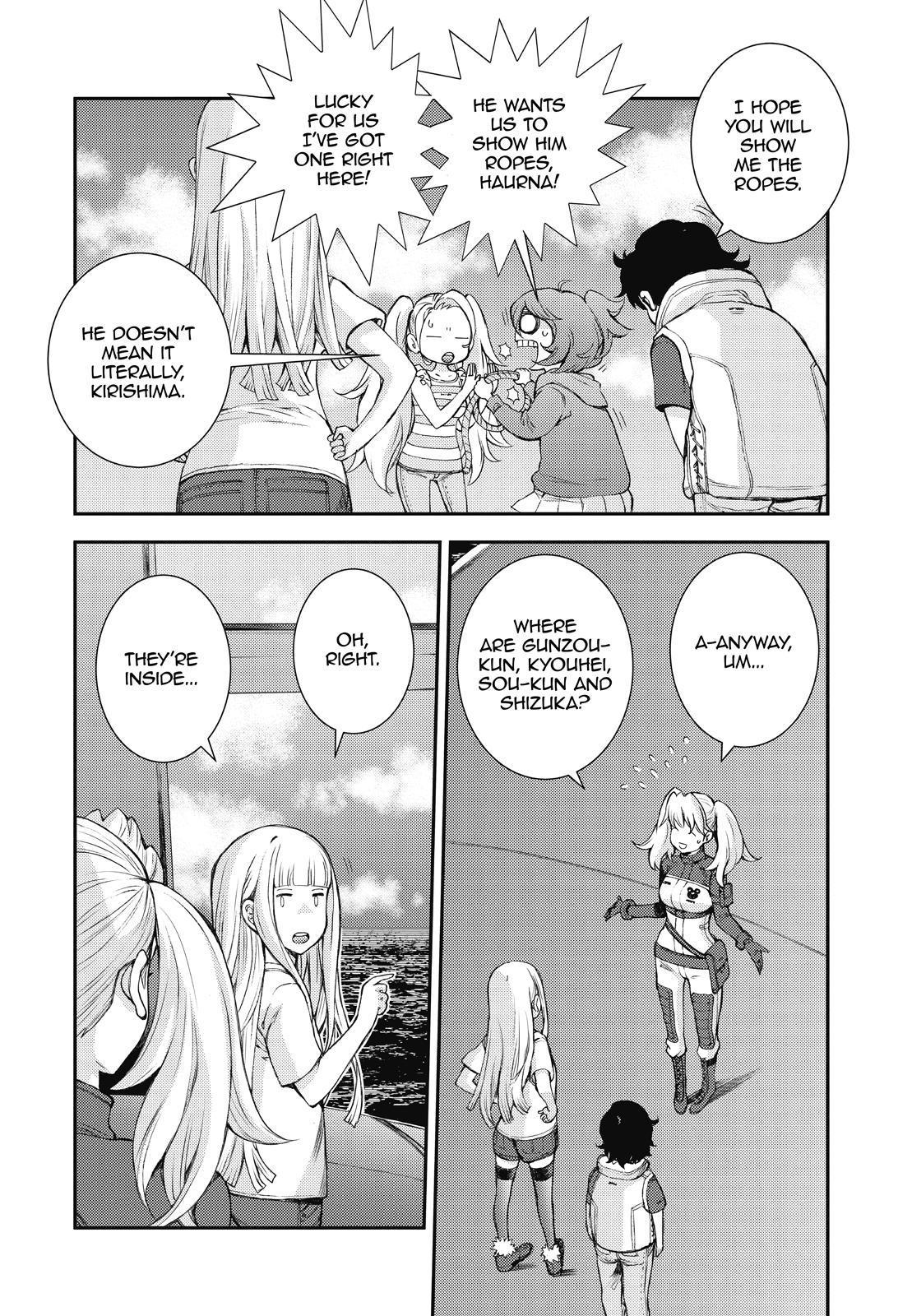 Aoki Hagane no Arpeggio Chap 147 - Next Chap 148
