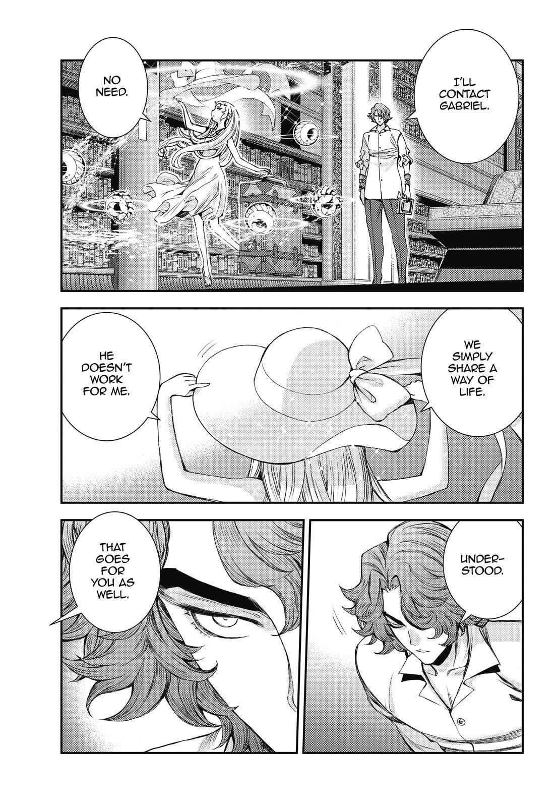 Aoki Hagane no Arpeggio Chap 147 - Next Chap 148