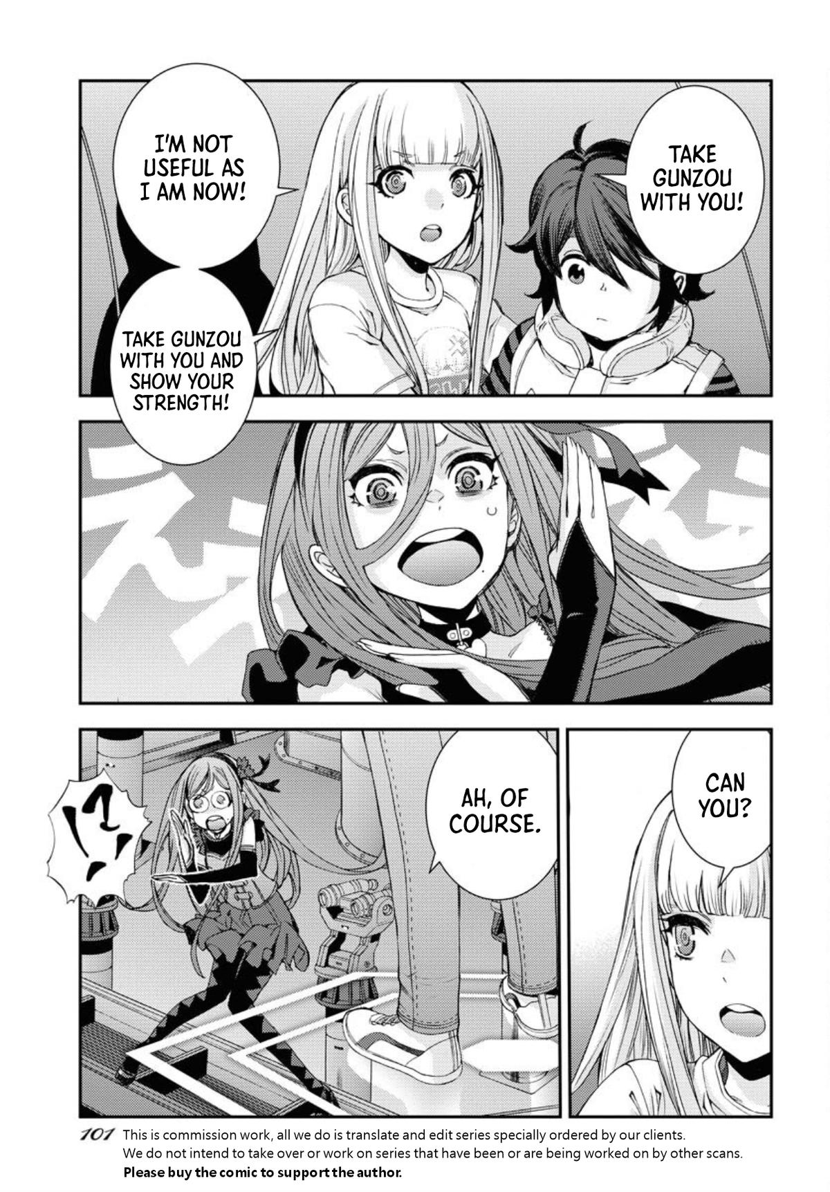 Aoki Hagane no Arpeggio Chap 148 - Next Chap 149