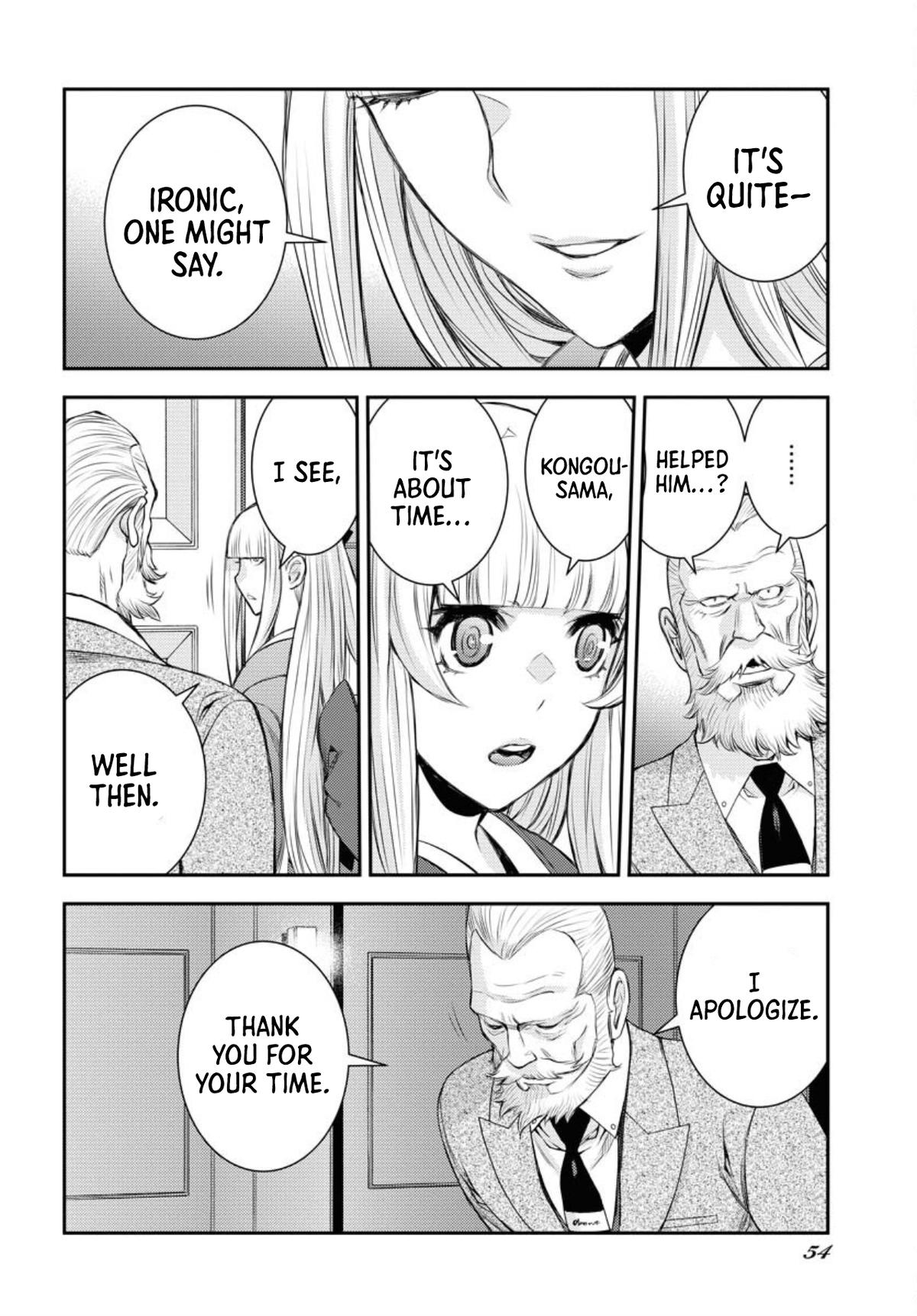 Aoki Hagane no Arpeggio Chap 152 - Next Chap 153