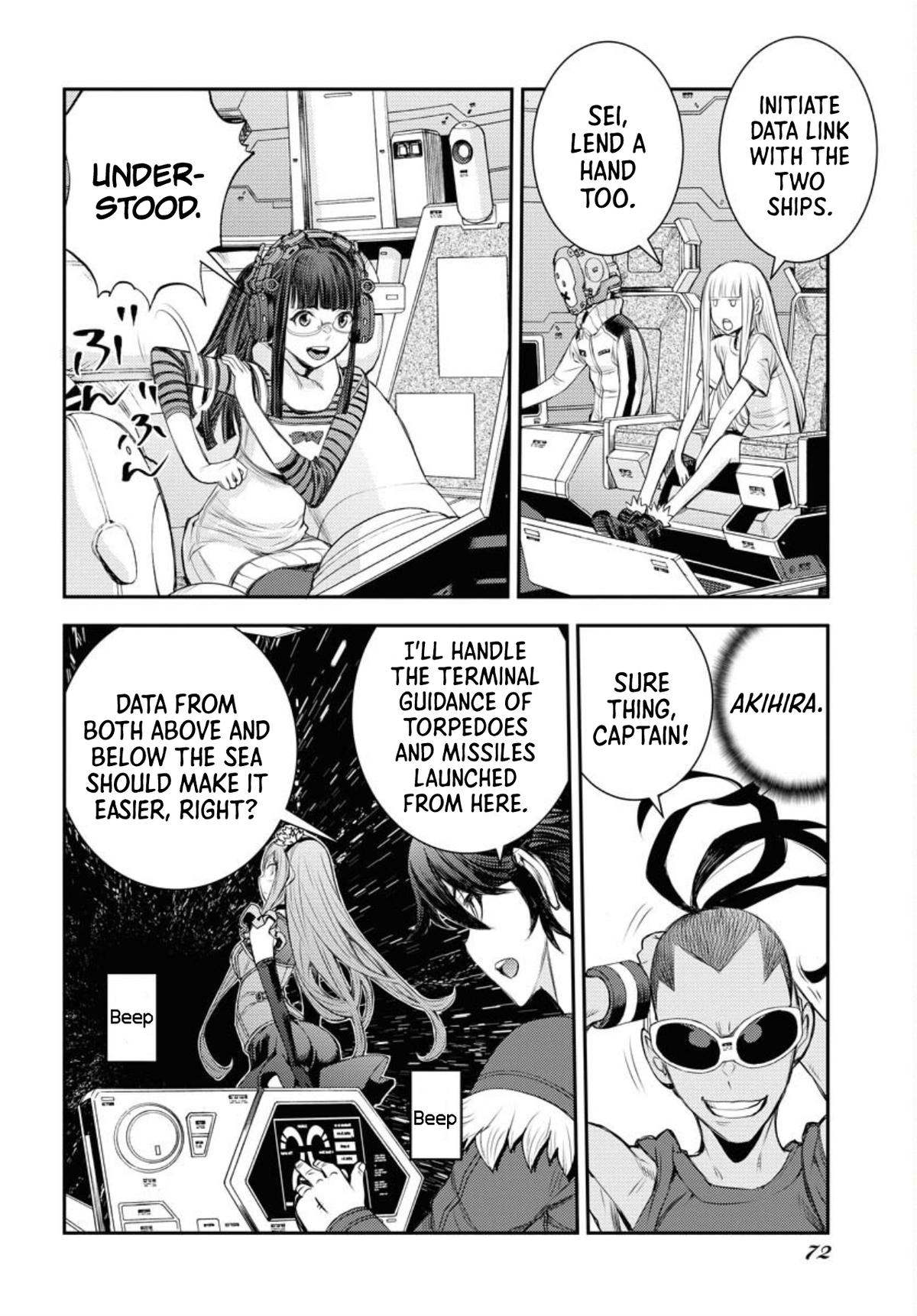 Aoki Hagane no Arpeggio Chap 152 - Next Chap 153