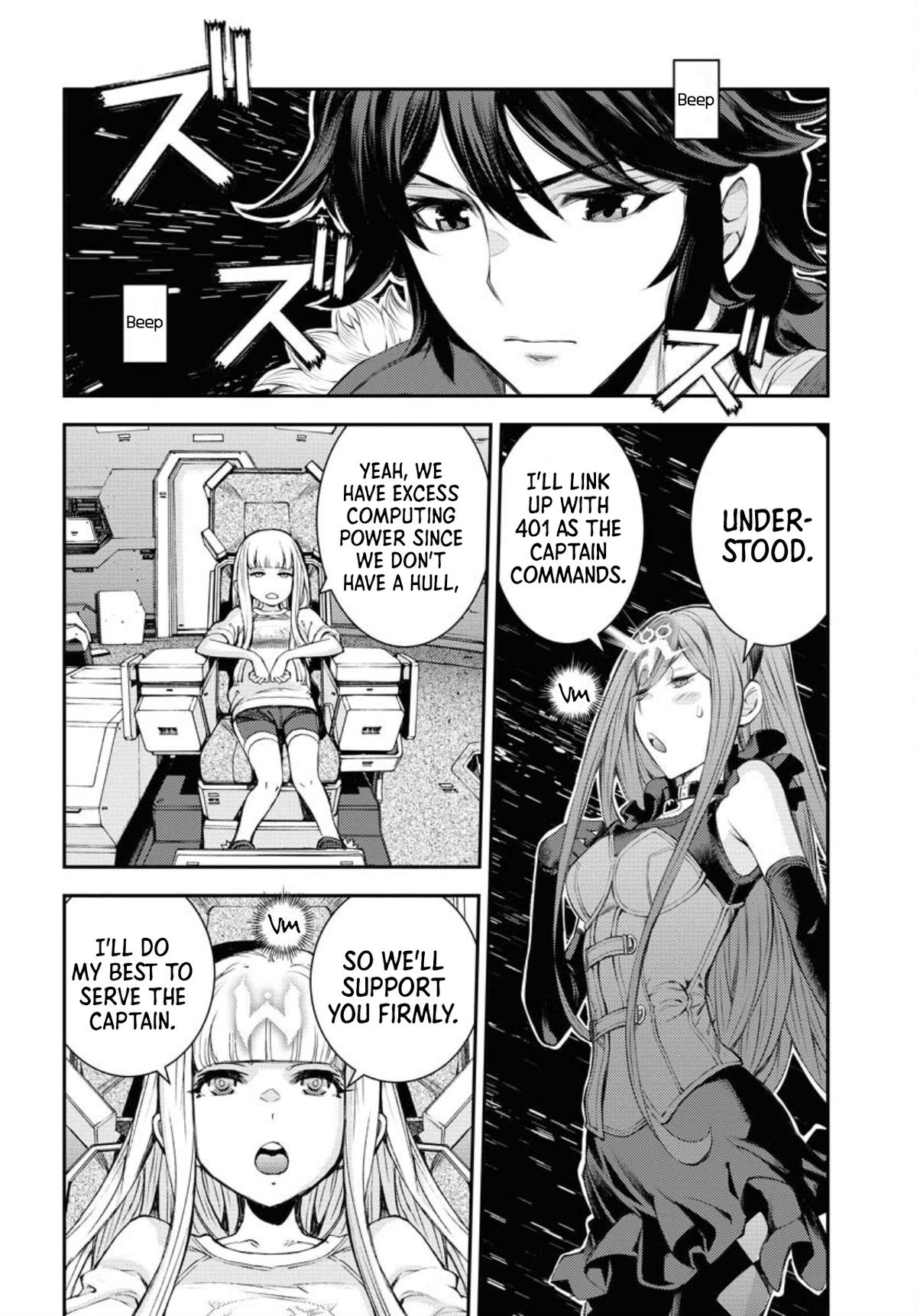 Aoki Hagane no Arpeggio Chap 152 - Next Chap 153