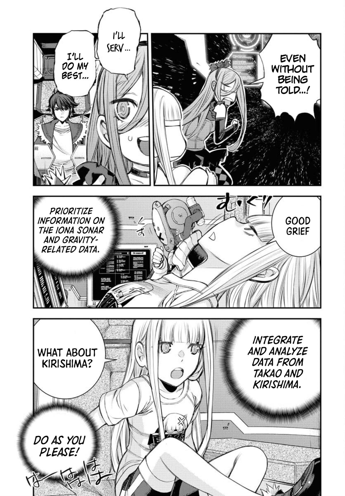 Aoki Hagane no Arpeggio Chap 152 - Next Chap 153