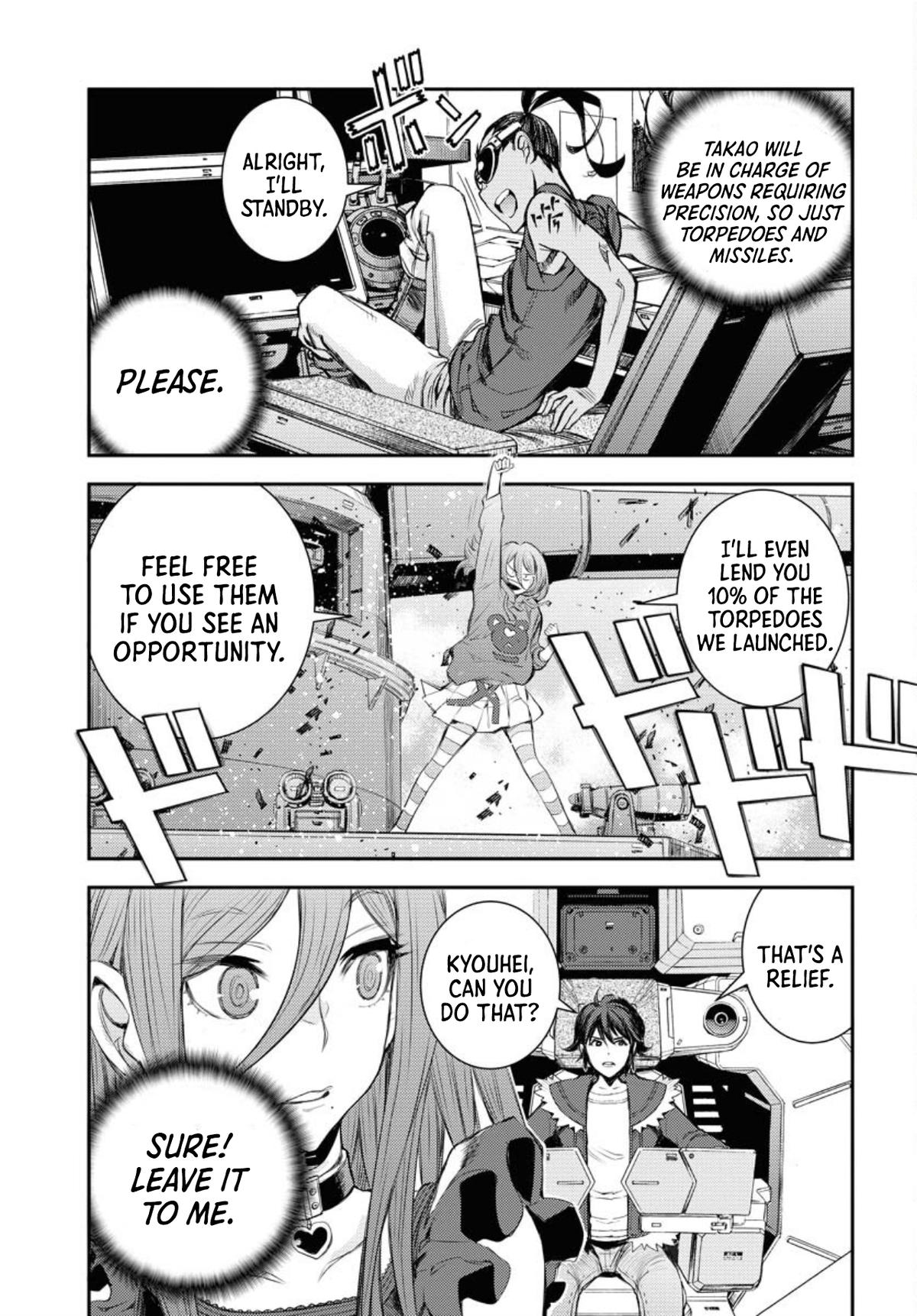 Aoki Hagane no Arpeggio Chap 152 - Next Chap 153