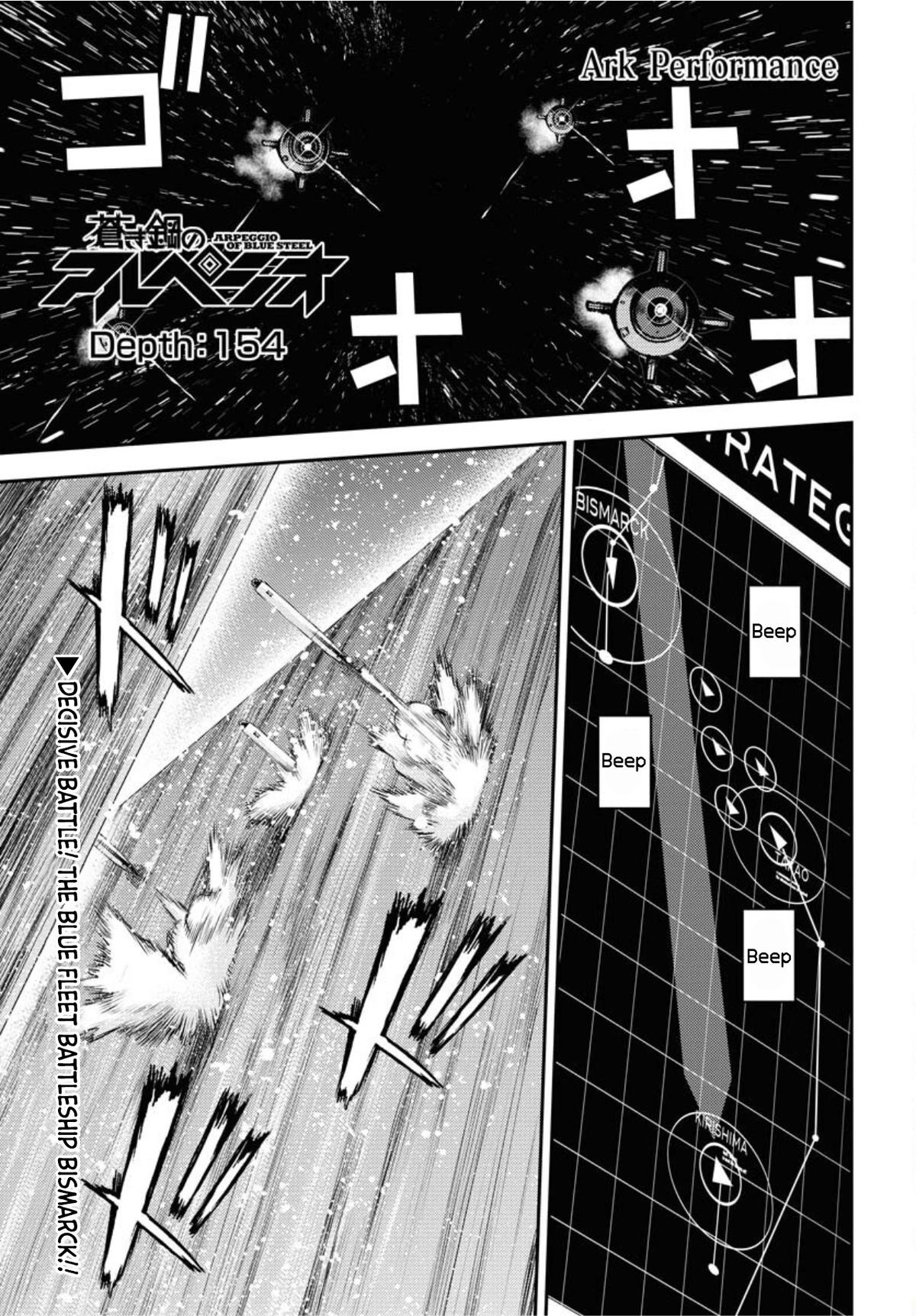 Aoki Hagane no Arpeggio Chap 154 - Next Chap 155