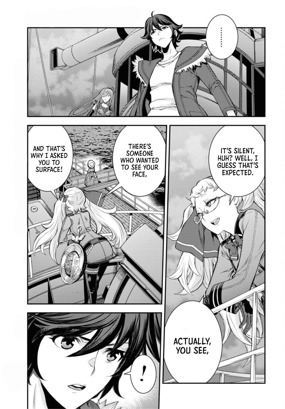 Aoki Hagane no Arpeggio Chap 154 - Next Chap 155