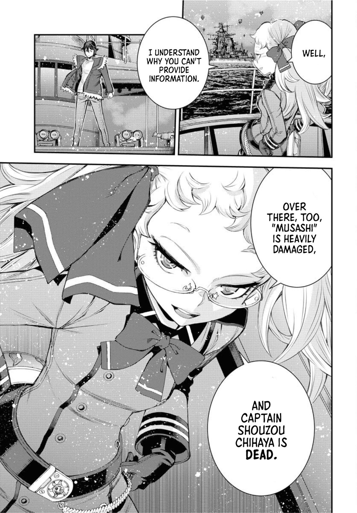 Aoki Hagane no Arpeggio Chap 154 - Next Chap 155