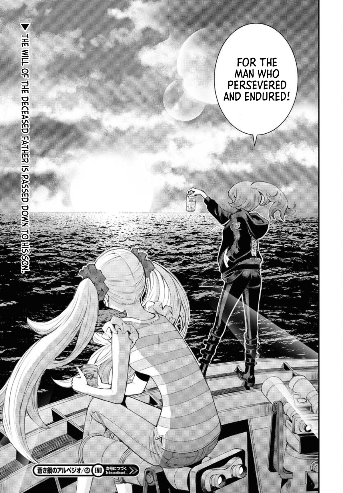 Aoki Hagane no Arpeggio Chap 154 - Next Chap 155