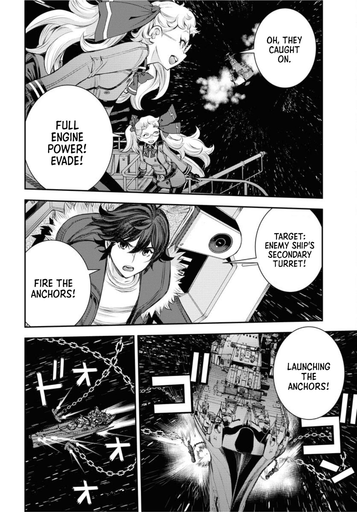 Aoki Hagane no Arpeggio Chap 154 - Next Chap 155