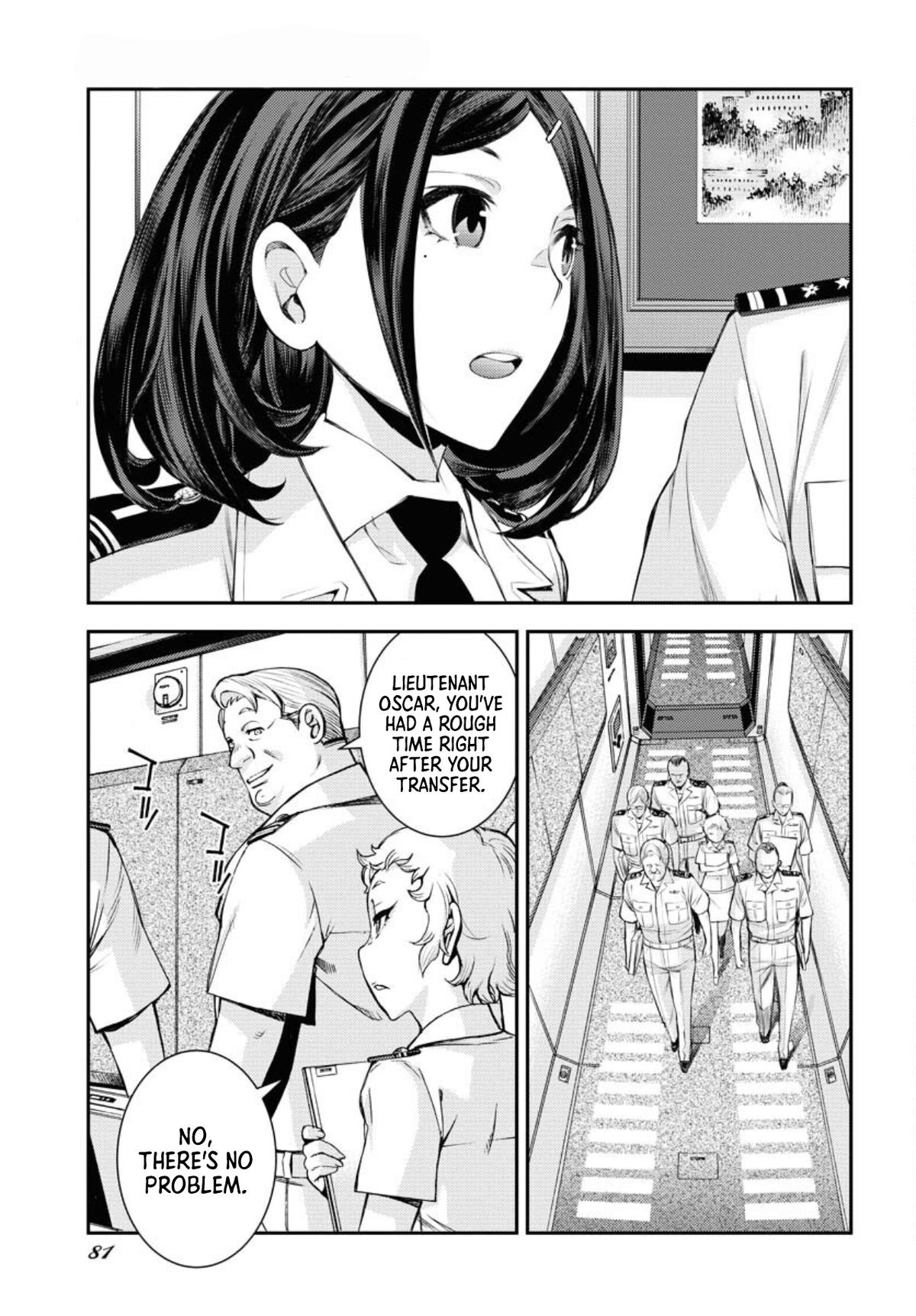 Aoki Hagane no Arpeggio Chap 155 - Next Chap 156