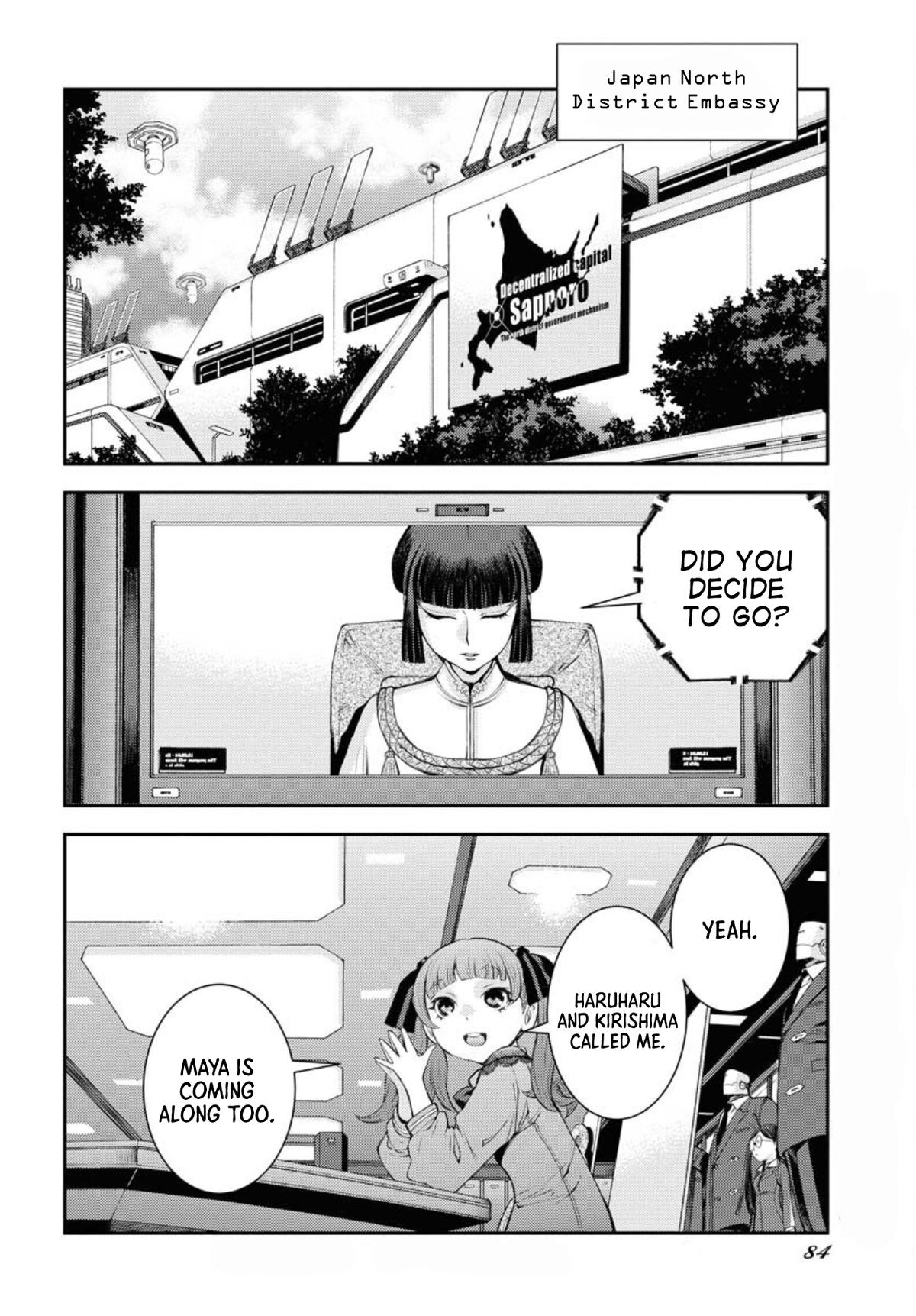 Aoki Hagane no Arpeggio Chap 155 - Next Chap 156