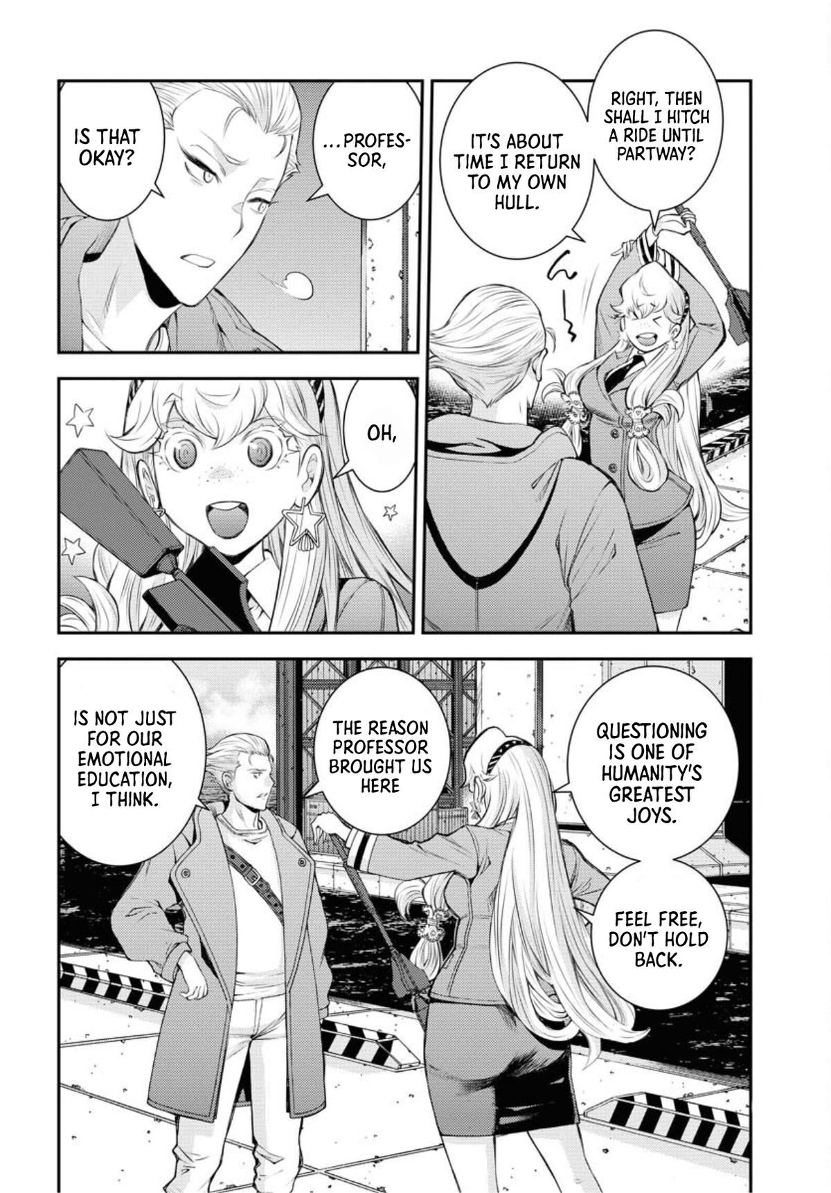 Aoki Hagane no Arpeggio Chap 155 - Next Chap 156