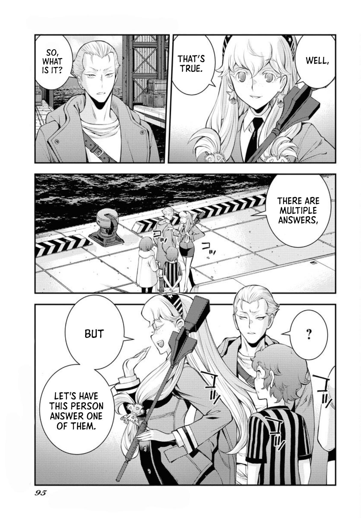Aoki Hagane no Arpeggio Chap 155 - Next Chap 156