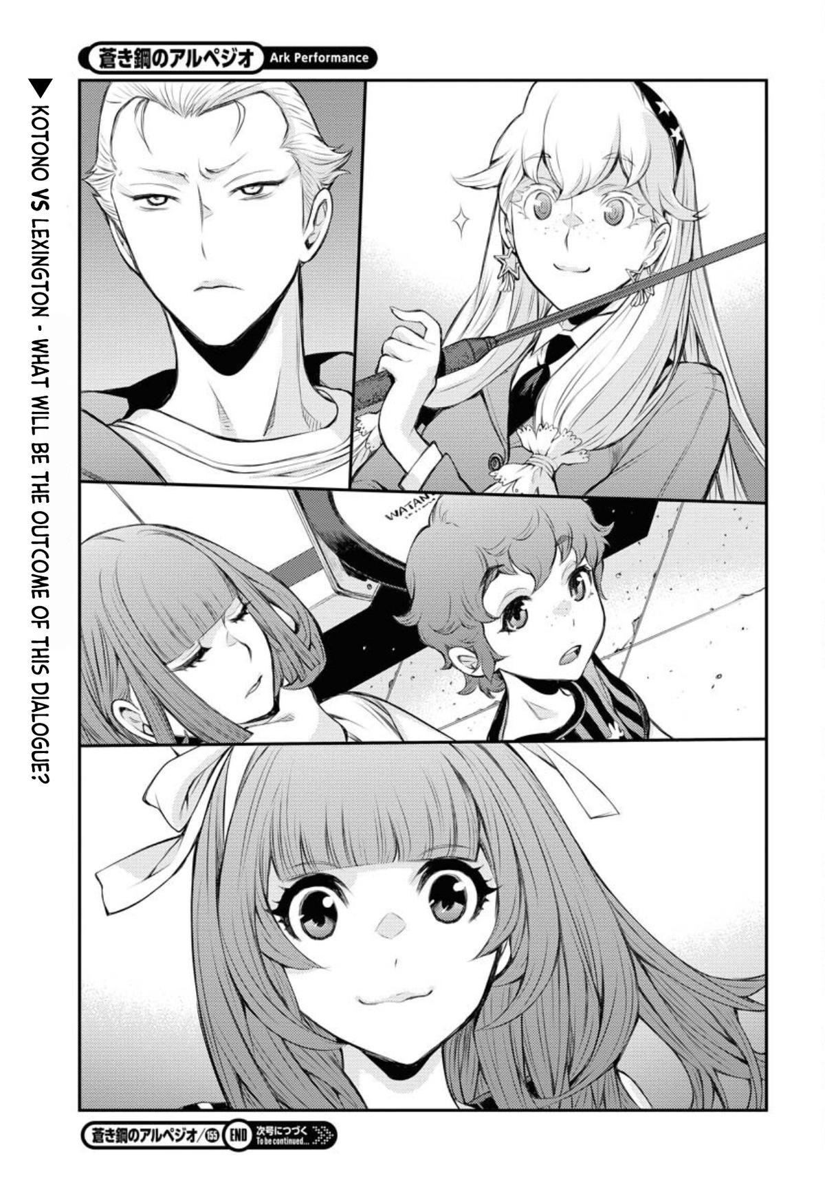 Aoki Hagane no Arpeggio Chap 155 - Next Chap 156
