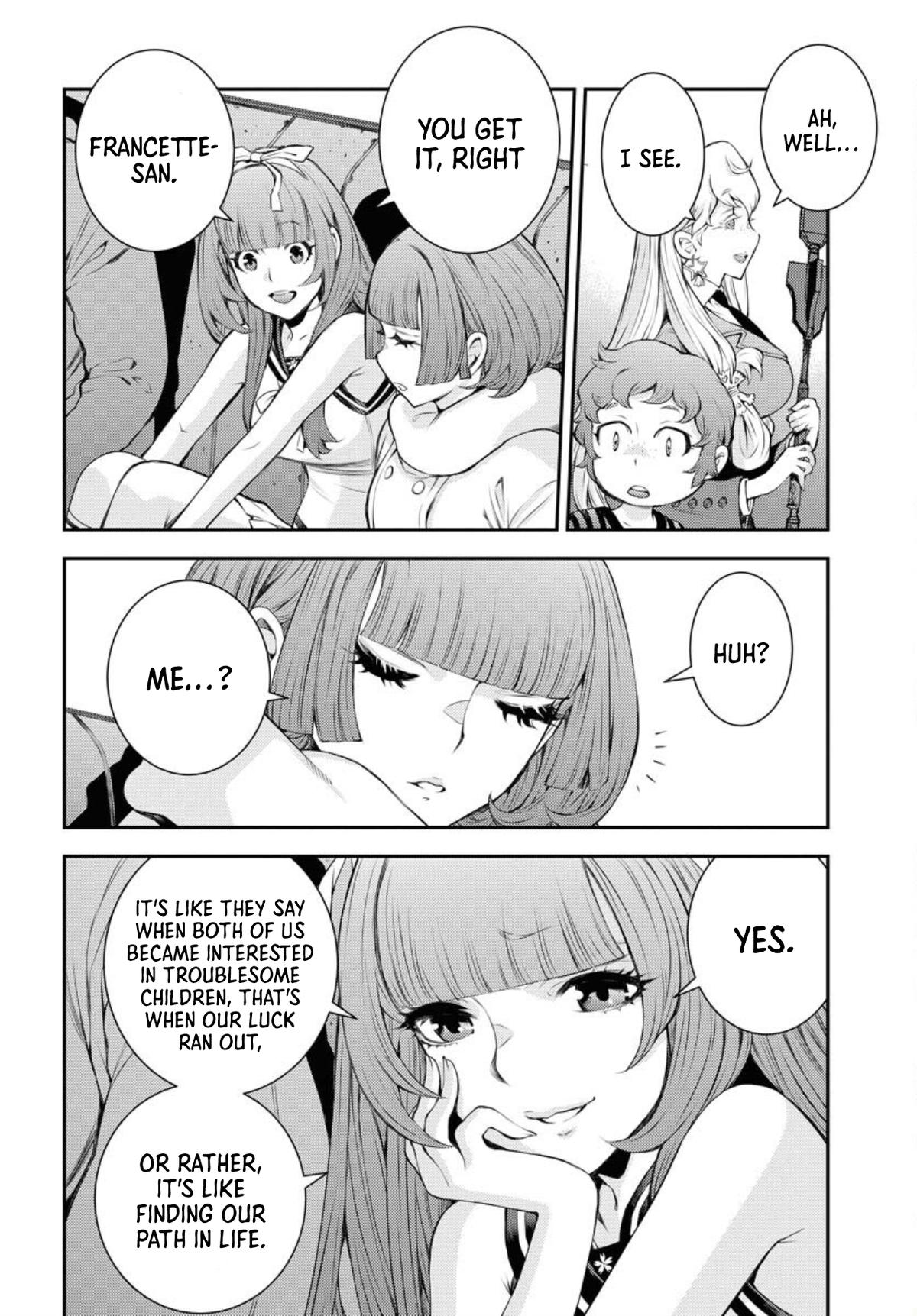 Aoki Hagane no Arpeggio Chap 156 - Next Chap 157