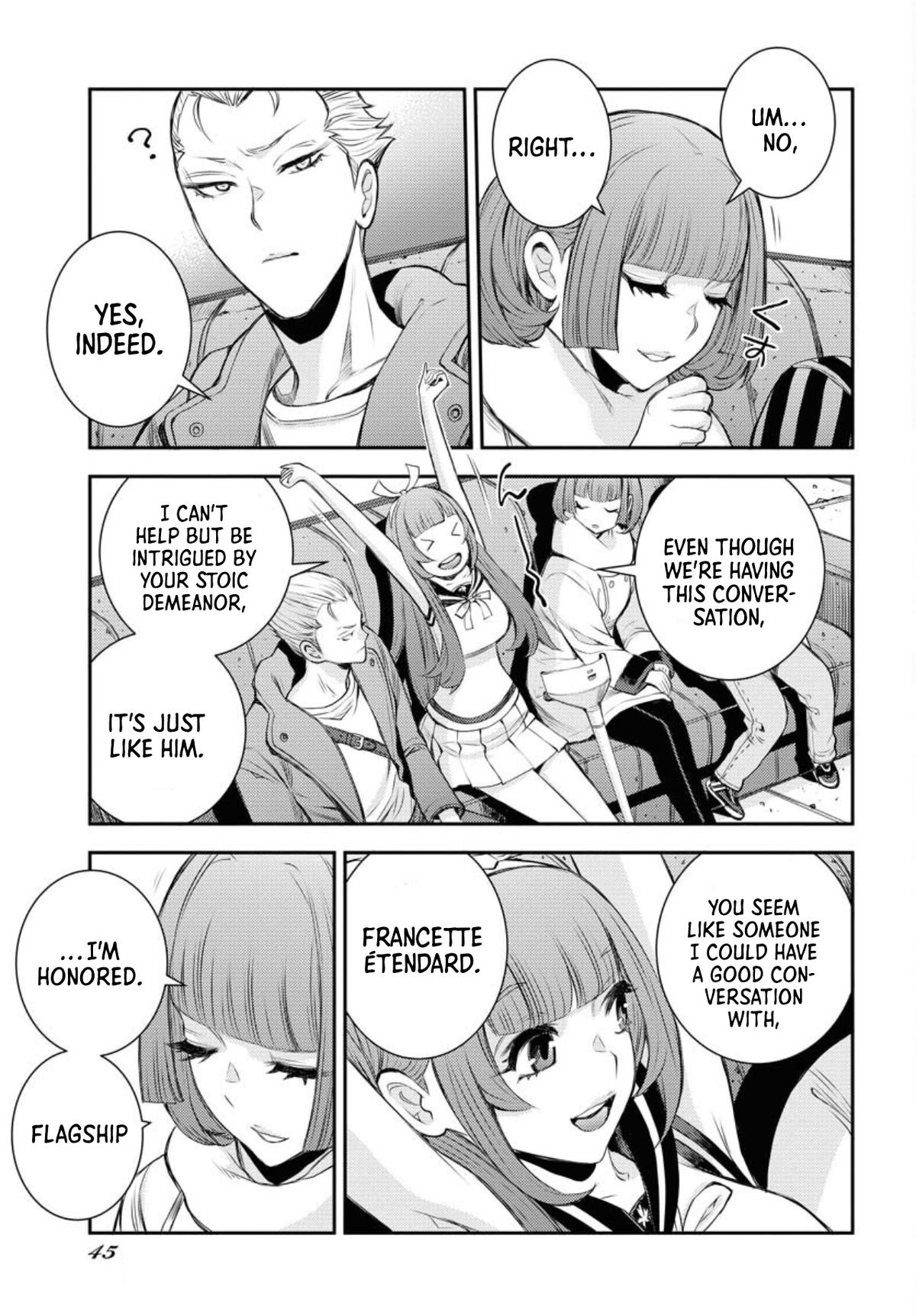 Aoki Hagane no Arpeggio Chap 156 - Next Chap 157