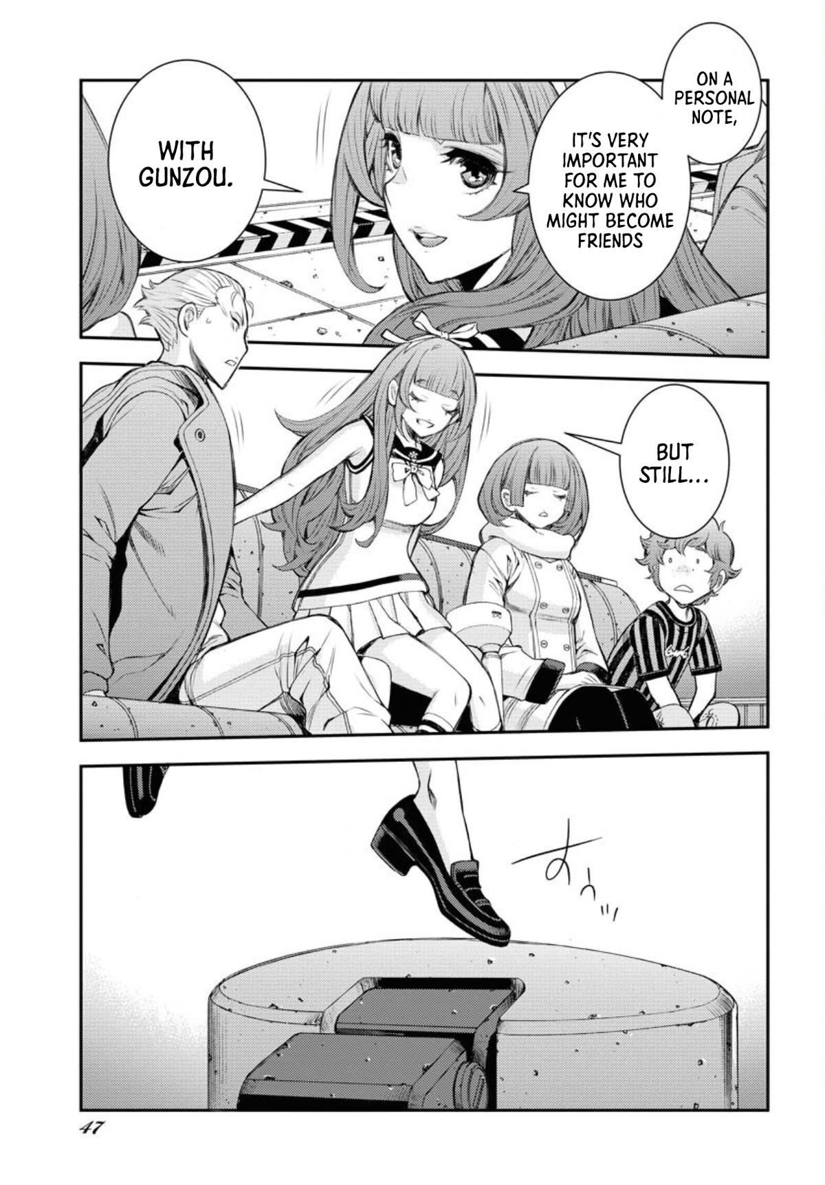 Aoki Hagane no Arpeggio Chap 156 - Next Chap 157