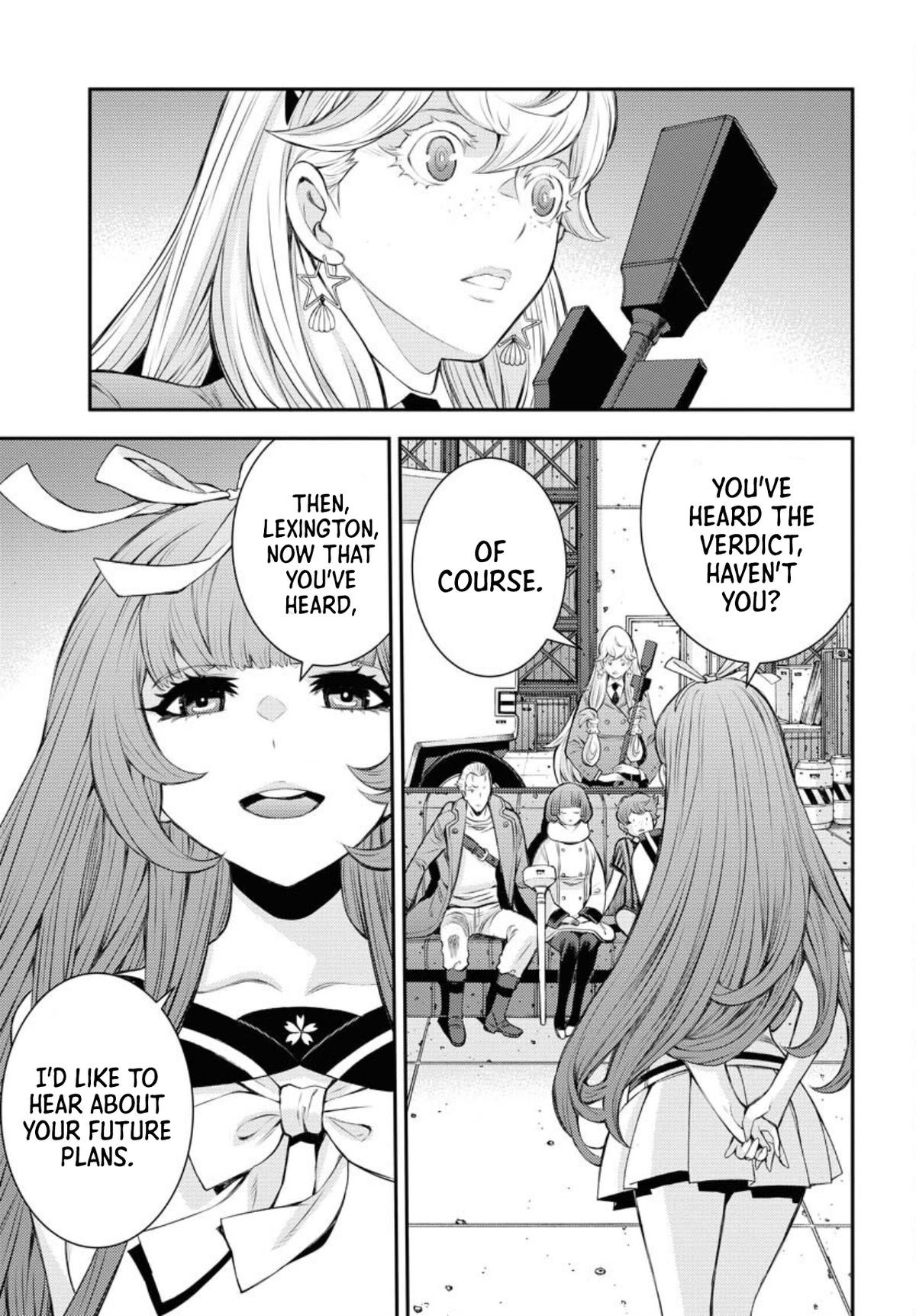 Aoki Hagane no Arpeggio Chap 156 - Next Chap 157