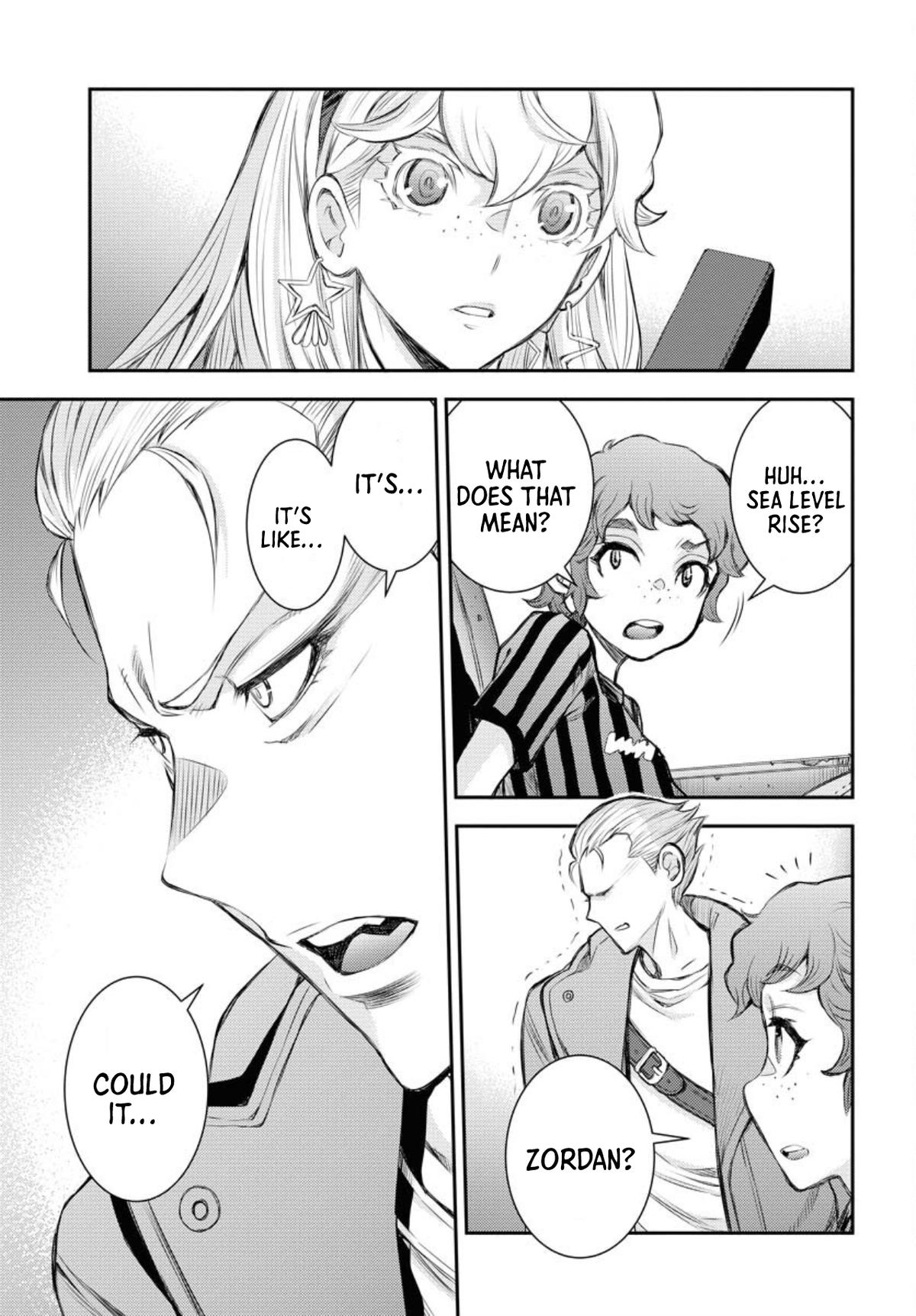 Aoki Hagane no Arpeggio Chap 156 - Next Chap 157