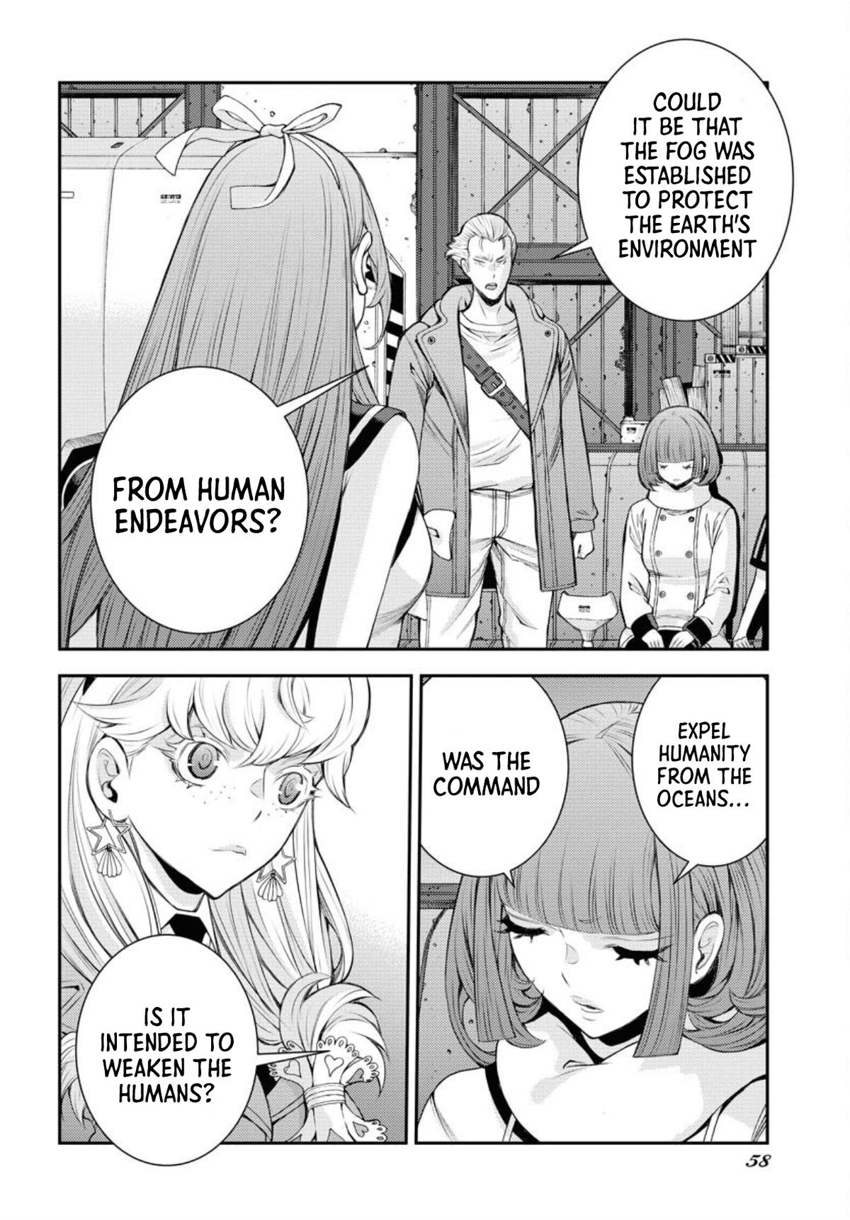 Aoki Hagane no Arpeggio Chap 156 - Next Chap 157