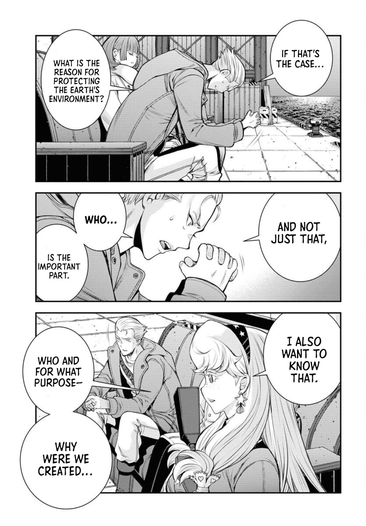 Aoki Hagane no Arpeggio Chap 156 - Next Chap 157