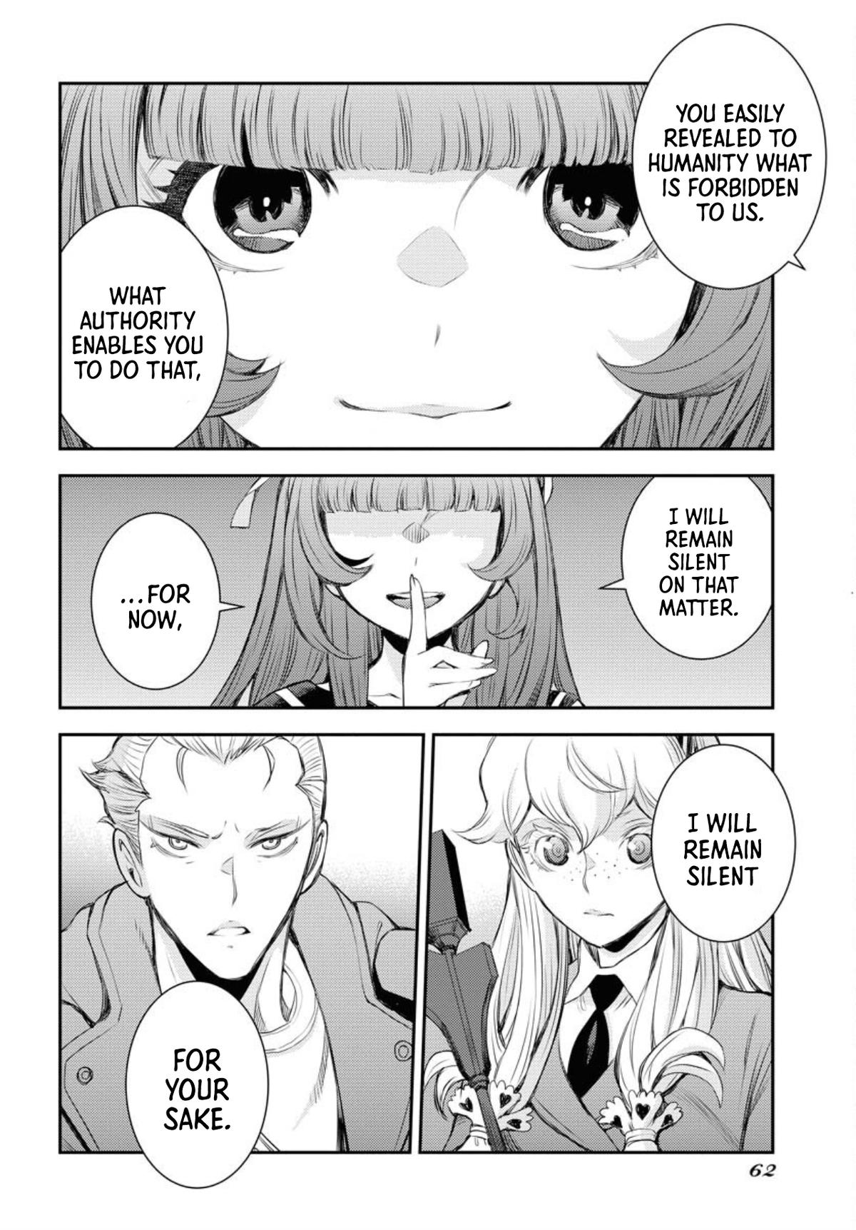 Aoki Hagane no Arpeggio Chap 156 - Next Chap 157