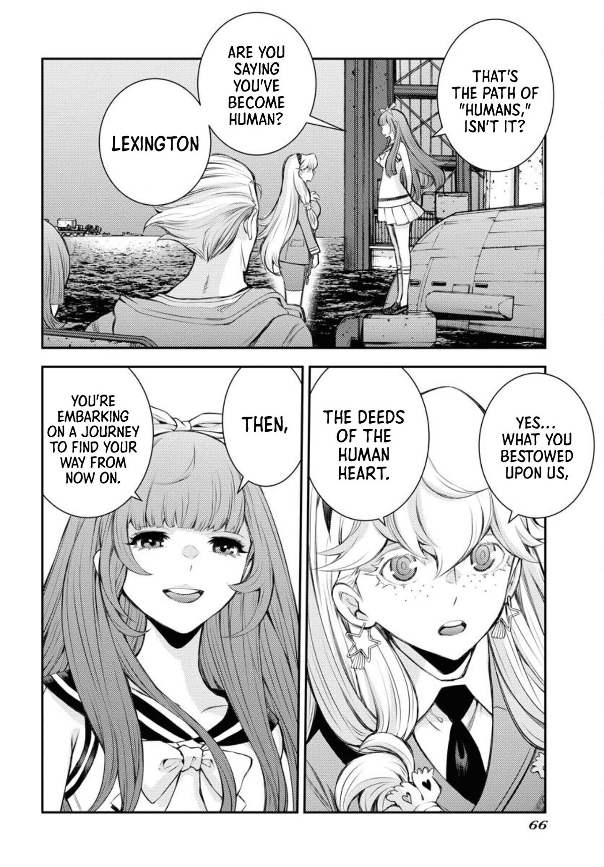 Aoki Hagane no Arpeggio Chap 156 - Next Chap 157