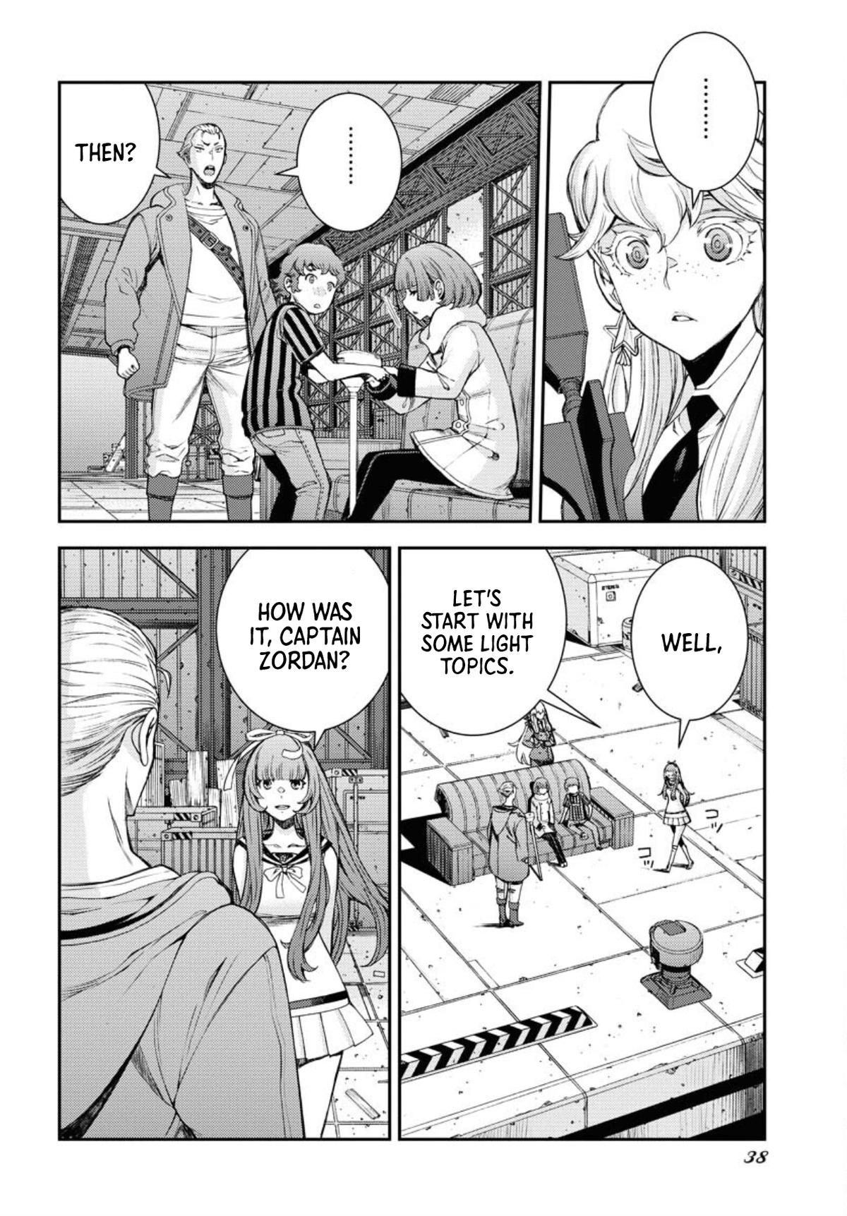 Aoki Hagane no Arpeggio Chap 156 - Next Chap 157
