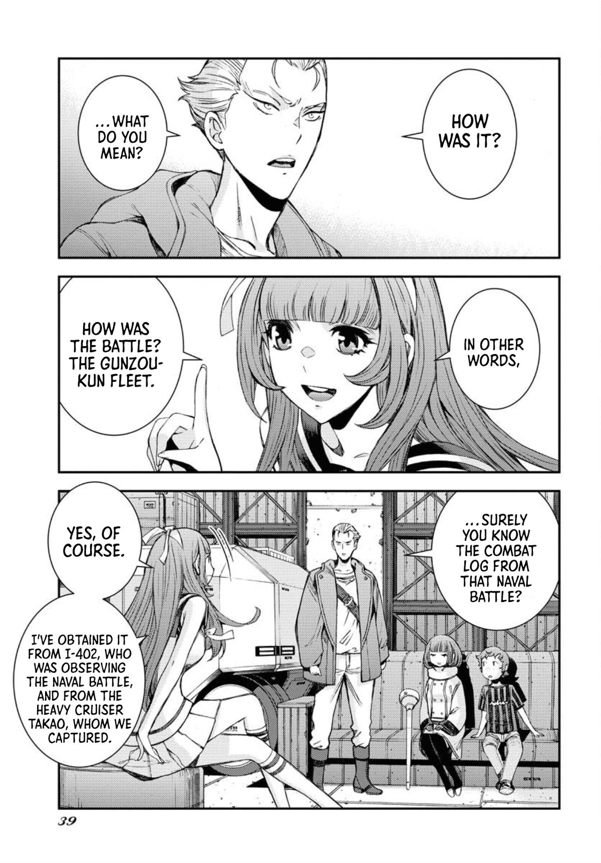 Aoki Hagane no Arpeggio Chap 156 - Next Chap 157
