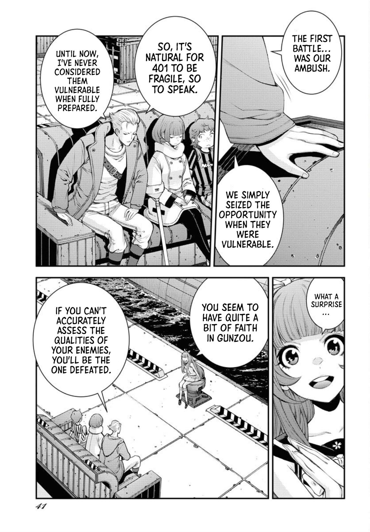 Aoki Hagane no Arpeggio Chap 156 - Next Chap 157