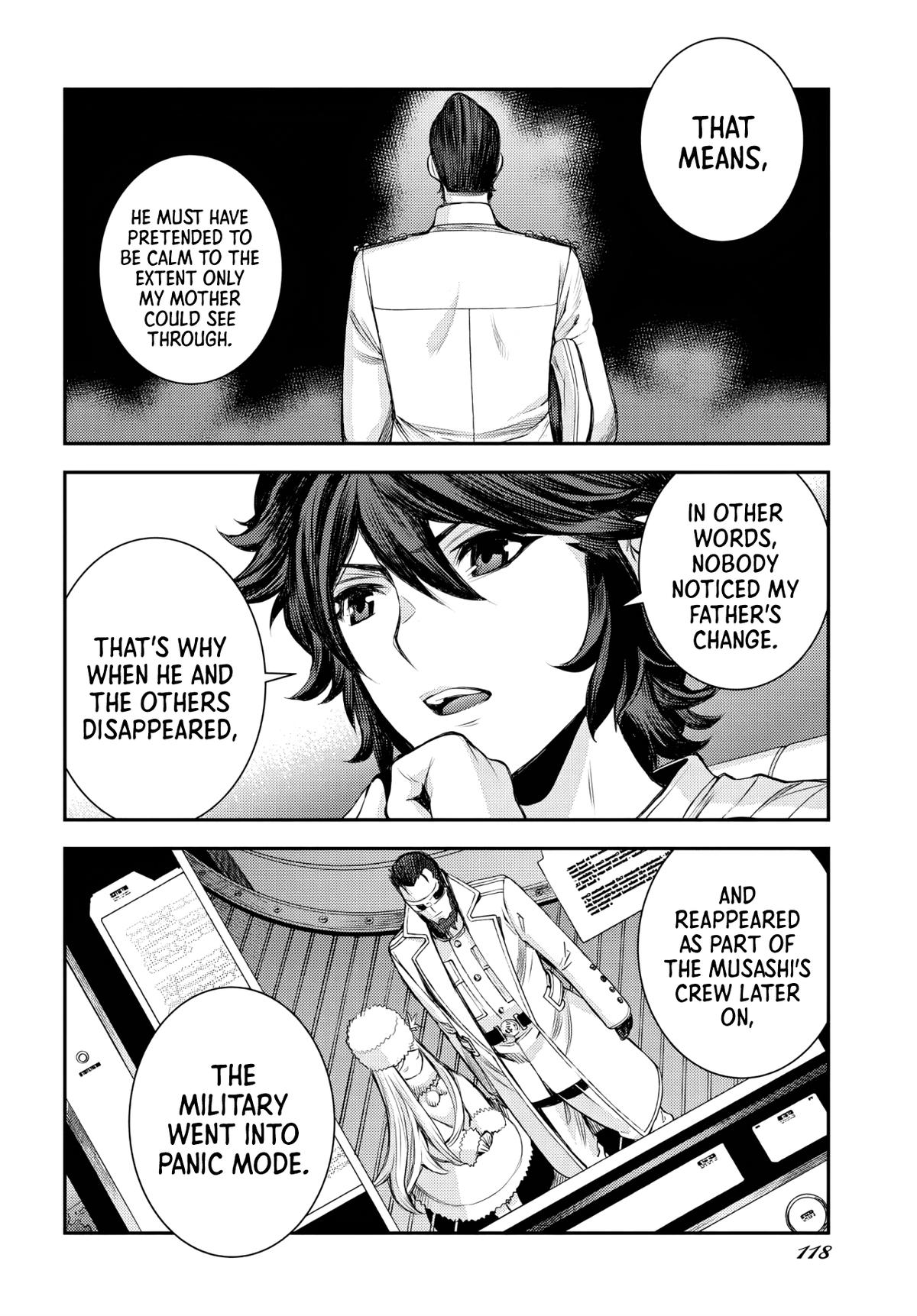 Aoki Hagane no Arpeggio Chap 157 - Next Chap 158