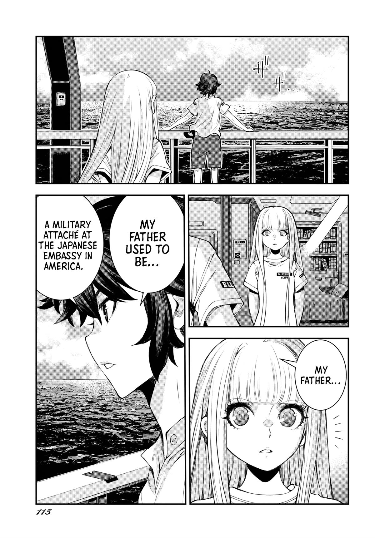 Aoki Hagane no Arpeggio Chap 157 - Next Chap 158