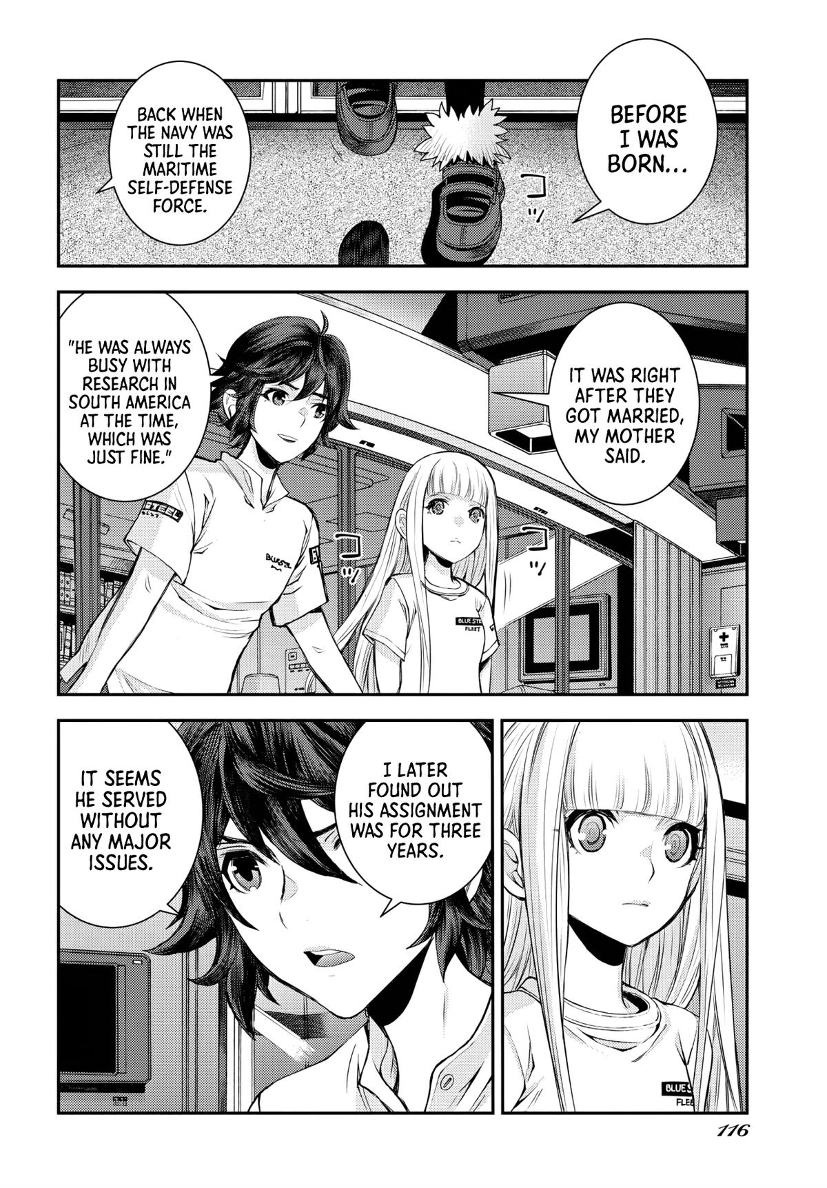 Aoki Hagane no Arpeggio Chap 157 - Next Chap 158