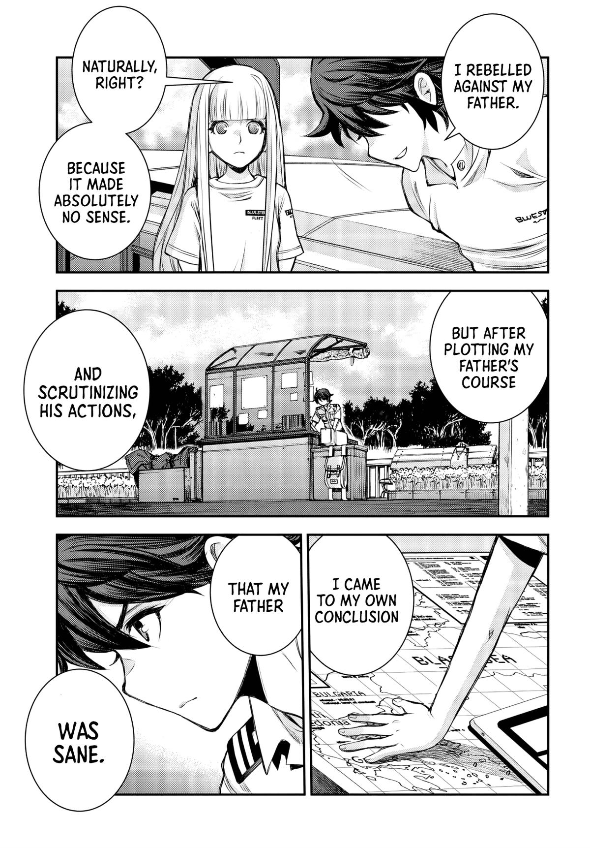 Aoki Hagane no Arpeggio Chap 157 - Next Chap 158