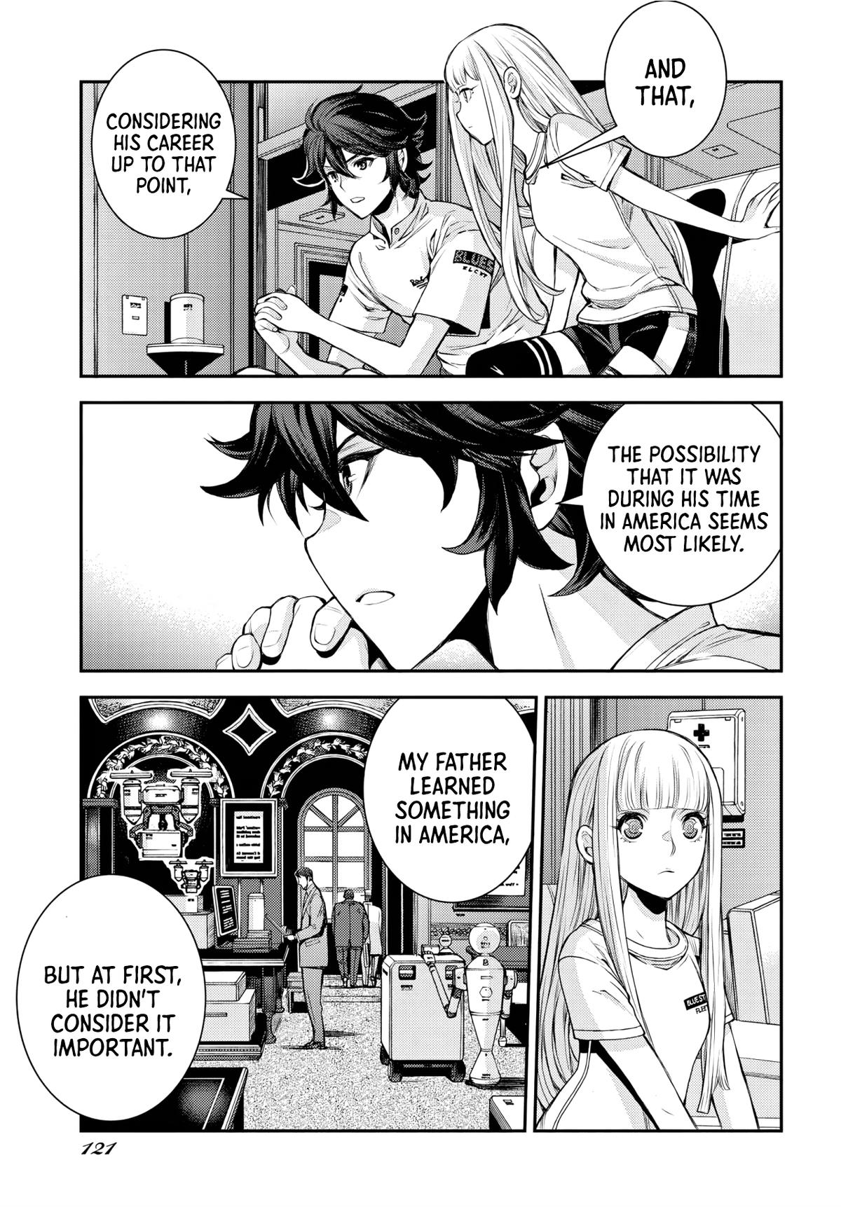 Aoki Hagane no Arpeggio Chap 157 - Next Chap 158