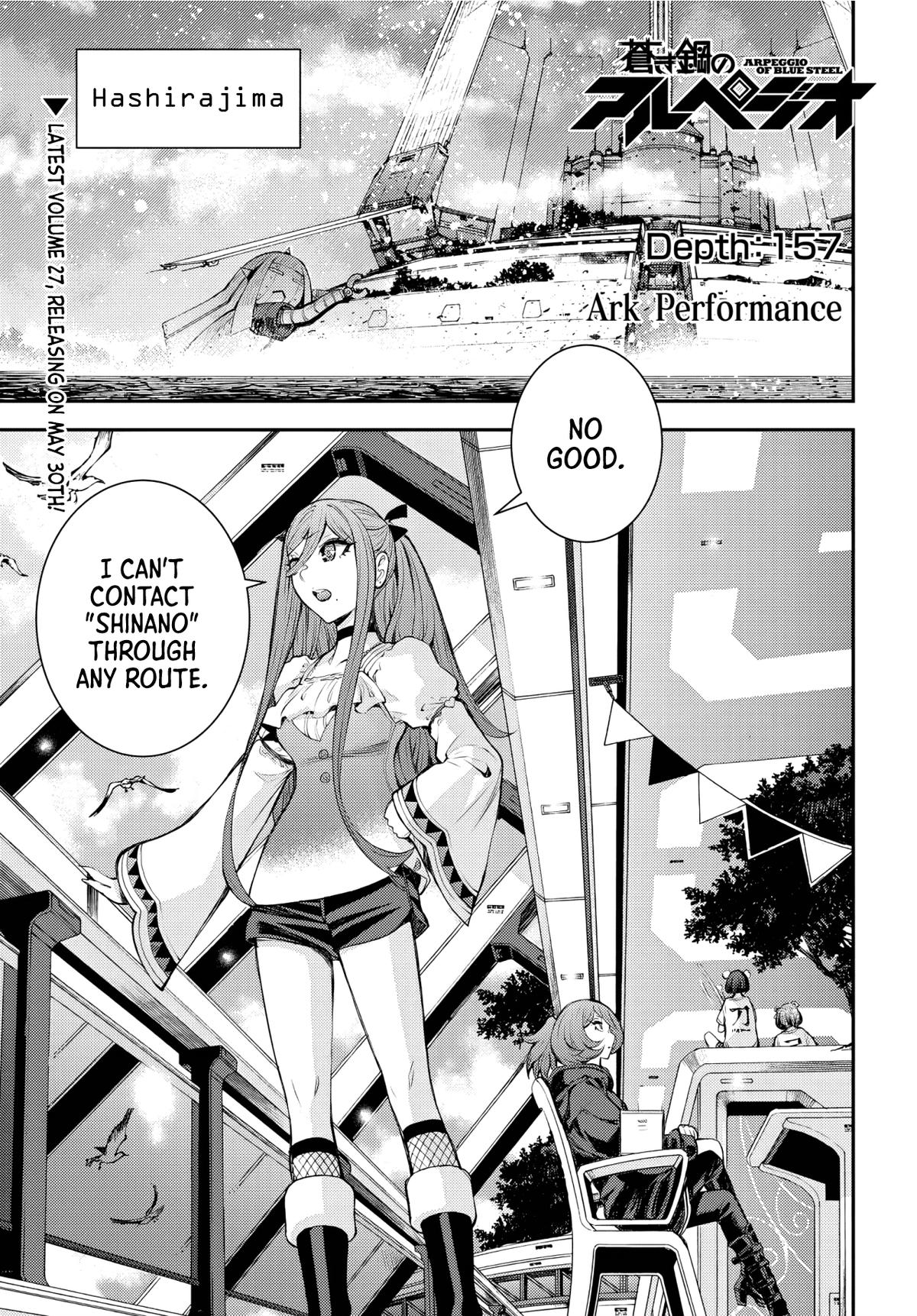 Aoki Hagane no Arpeggio Chap 157 - Next Chap 158