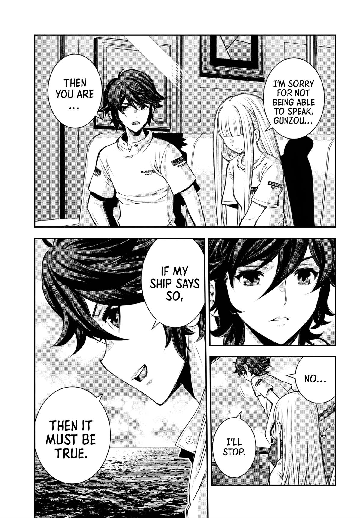 Aoki Hagane no Arpeggio Chap 157 - Next Chap 158