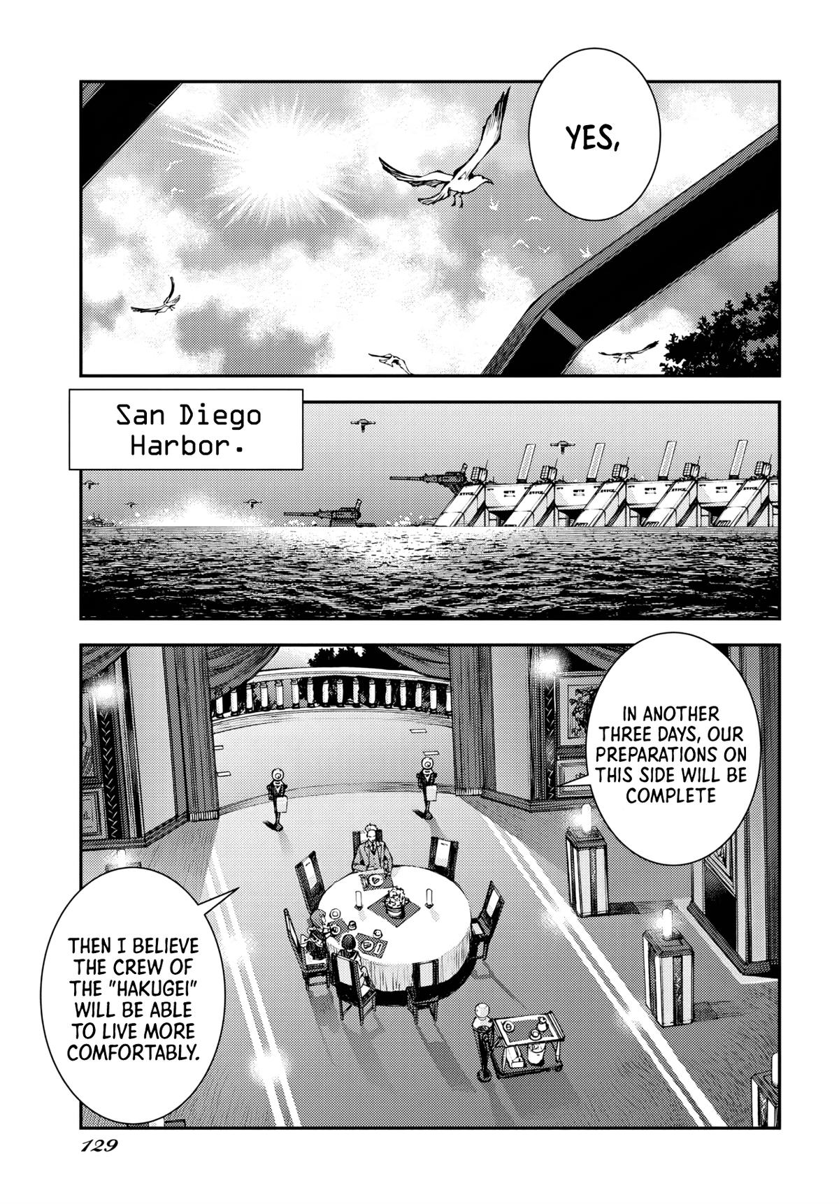 Aoki Hagane no Arpeggio Chap 157 - Next Chap 158