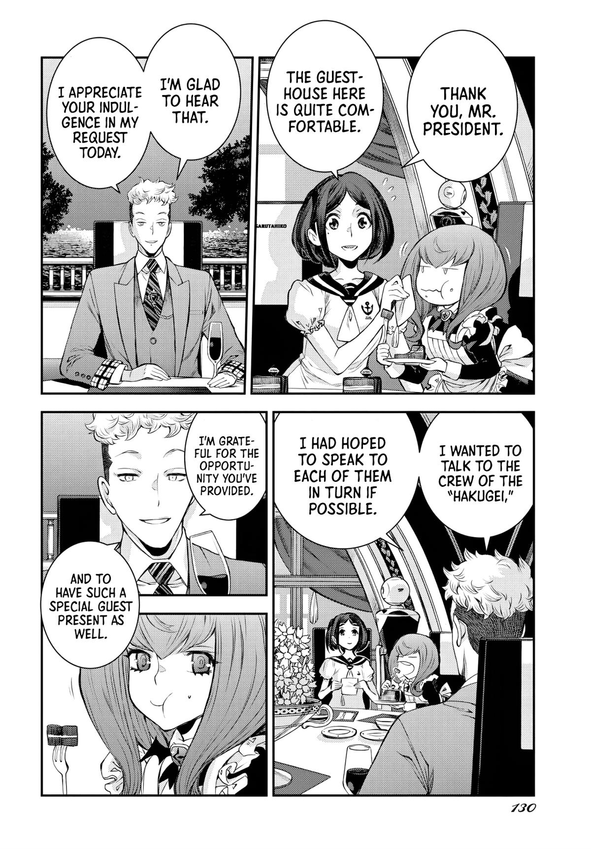 Aoki Hagane no Arpeggio Chap 157 - Next Chap 158
