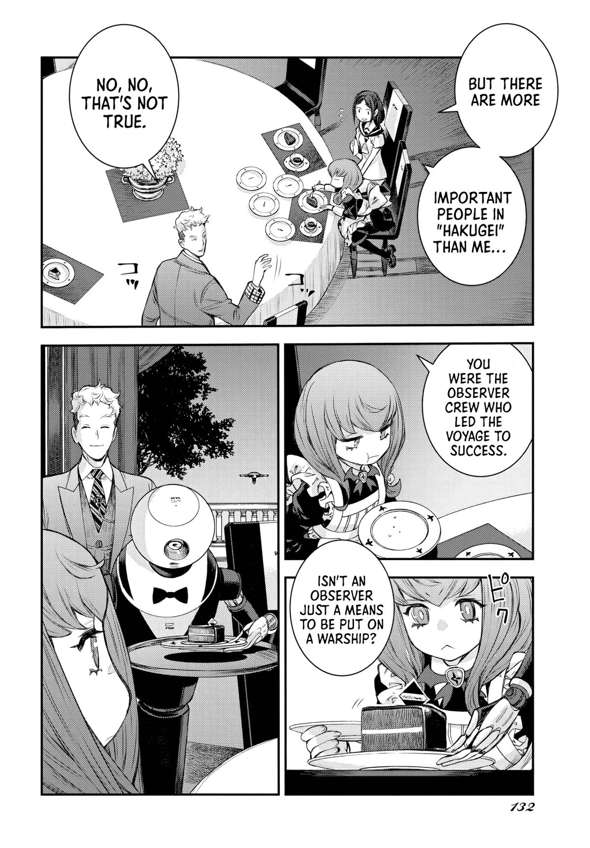 Aoki Hagane no Arpeggio Chap 157 - Next Chap 158