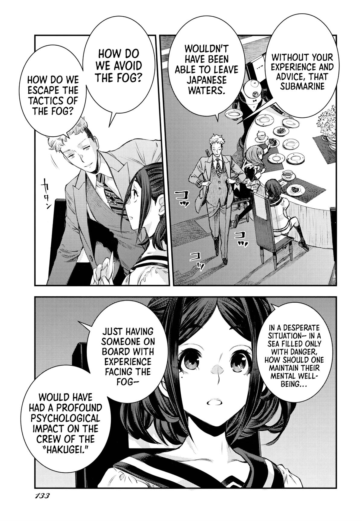 Aoki Hagane no Arpeggio Chap 157 - Next Chap 158